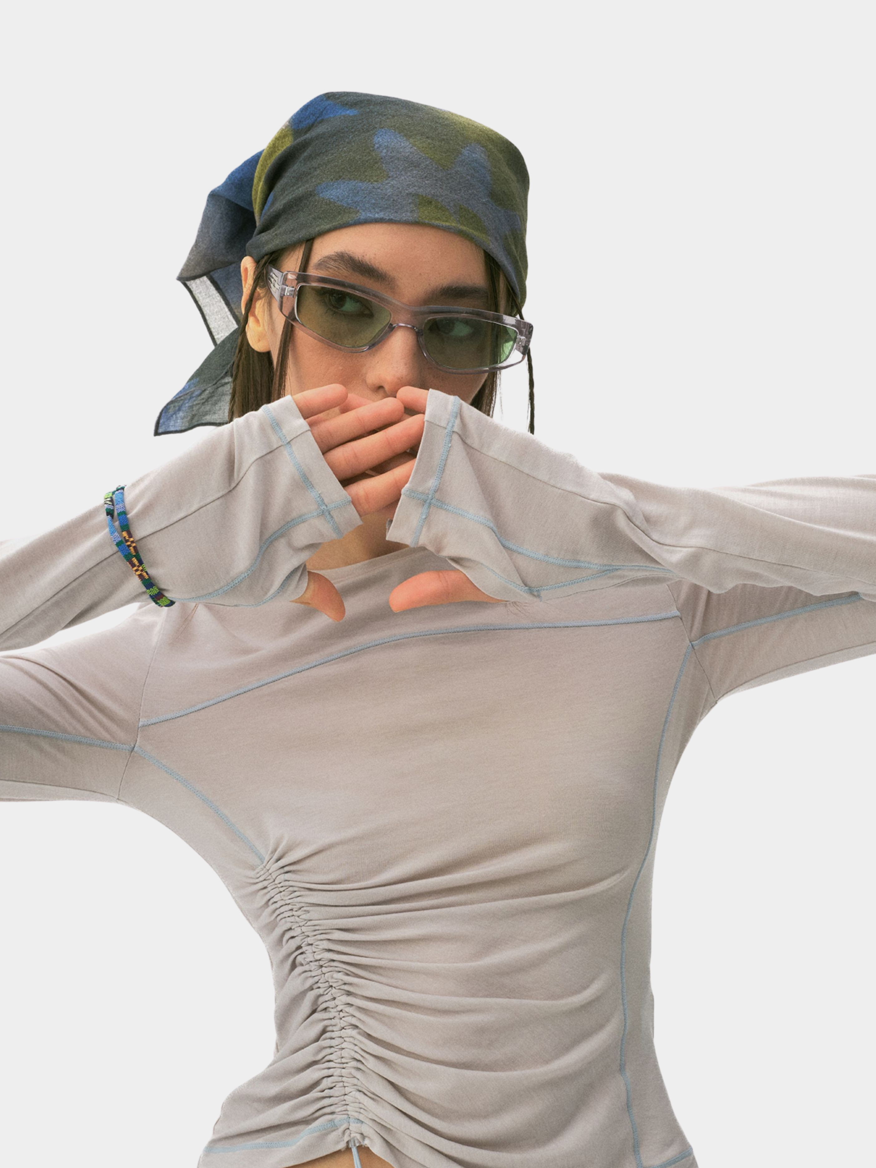 Ravencrest - Abrasion-Resistant Patterned Headscarf