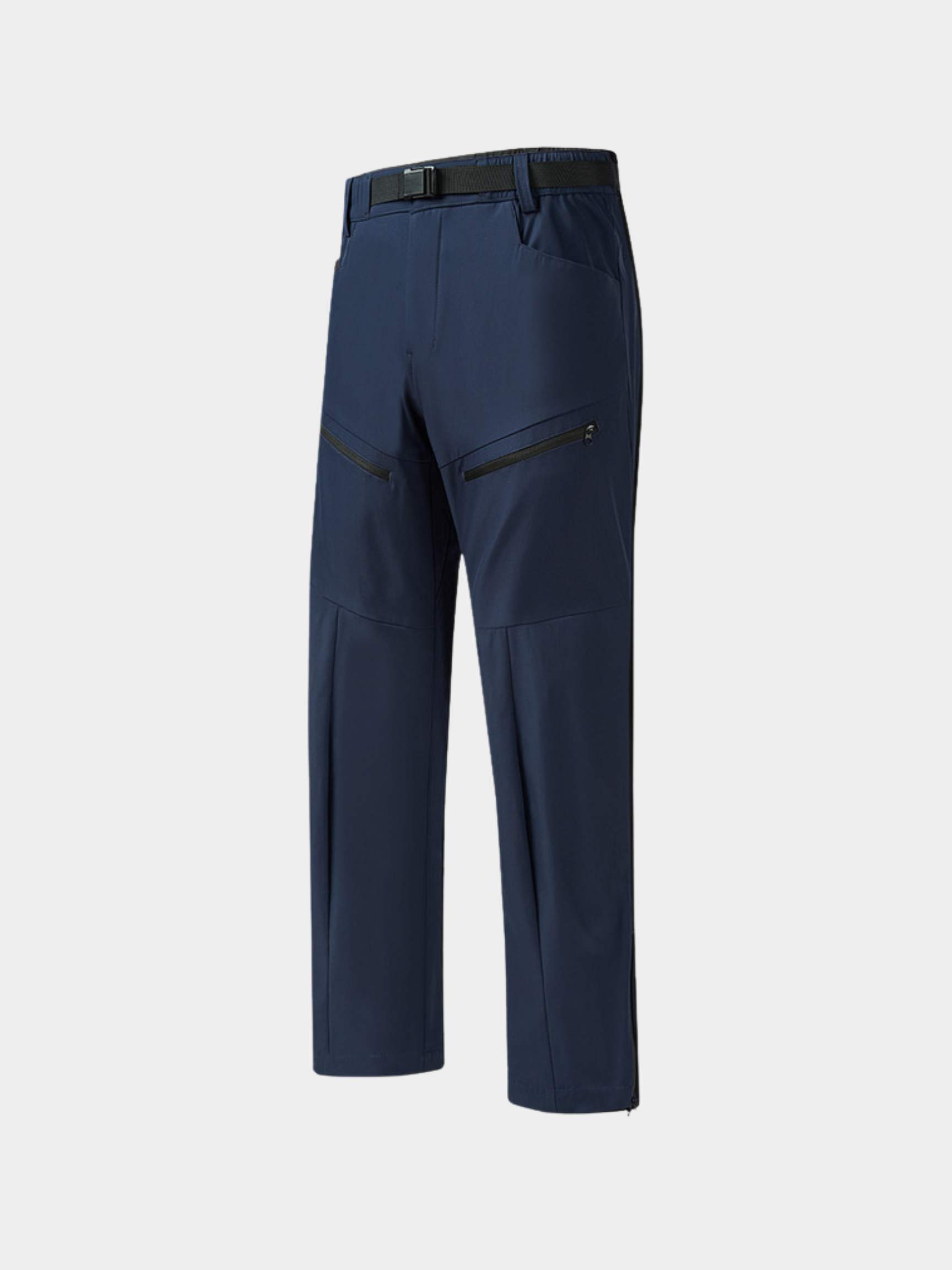 AlpineShift - Men's Windproof Fleece-Lined Side-Zip Softshell Pants
