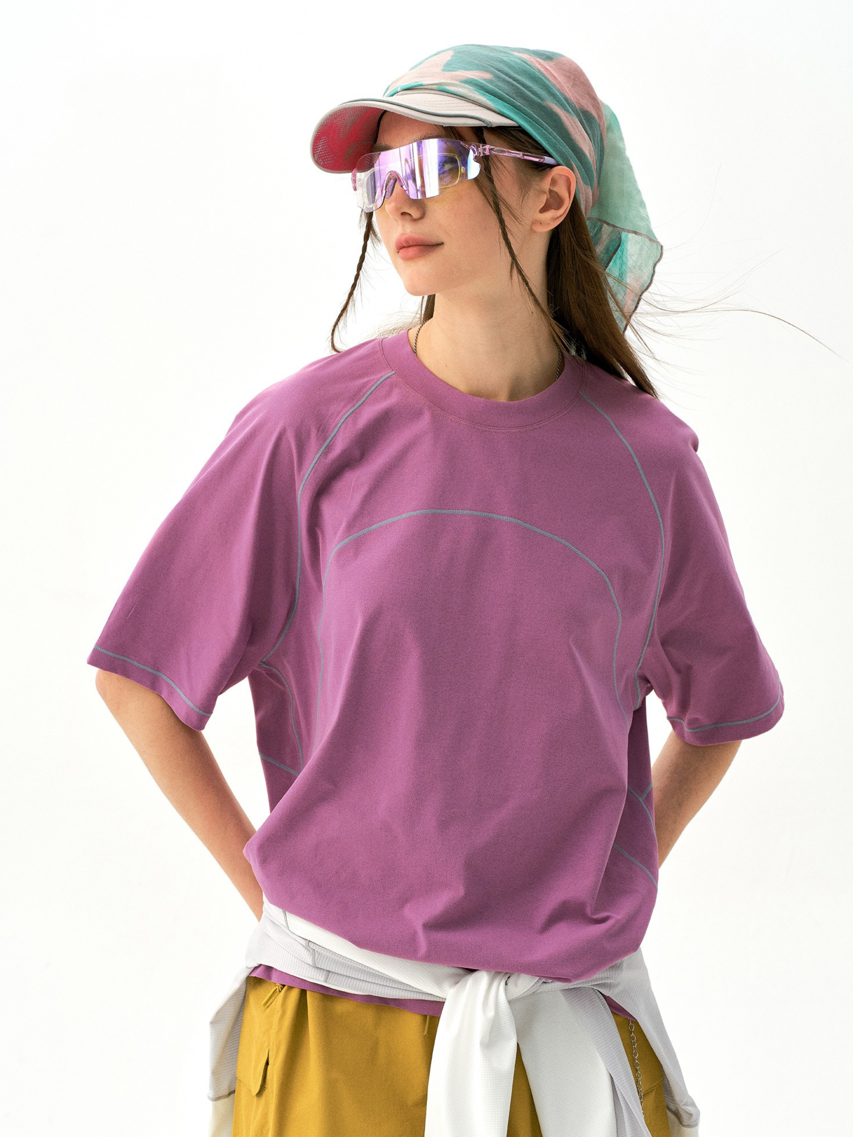 Emberreach - UPF50+ Moisture-Wicking Antibacterial Crewneck T-Shirt