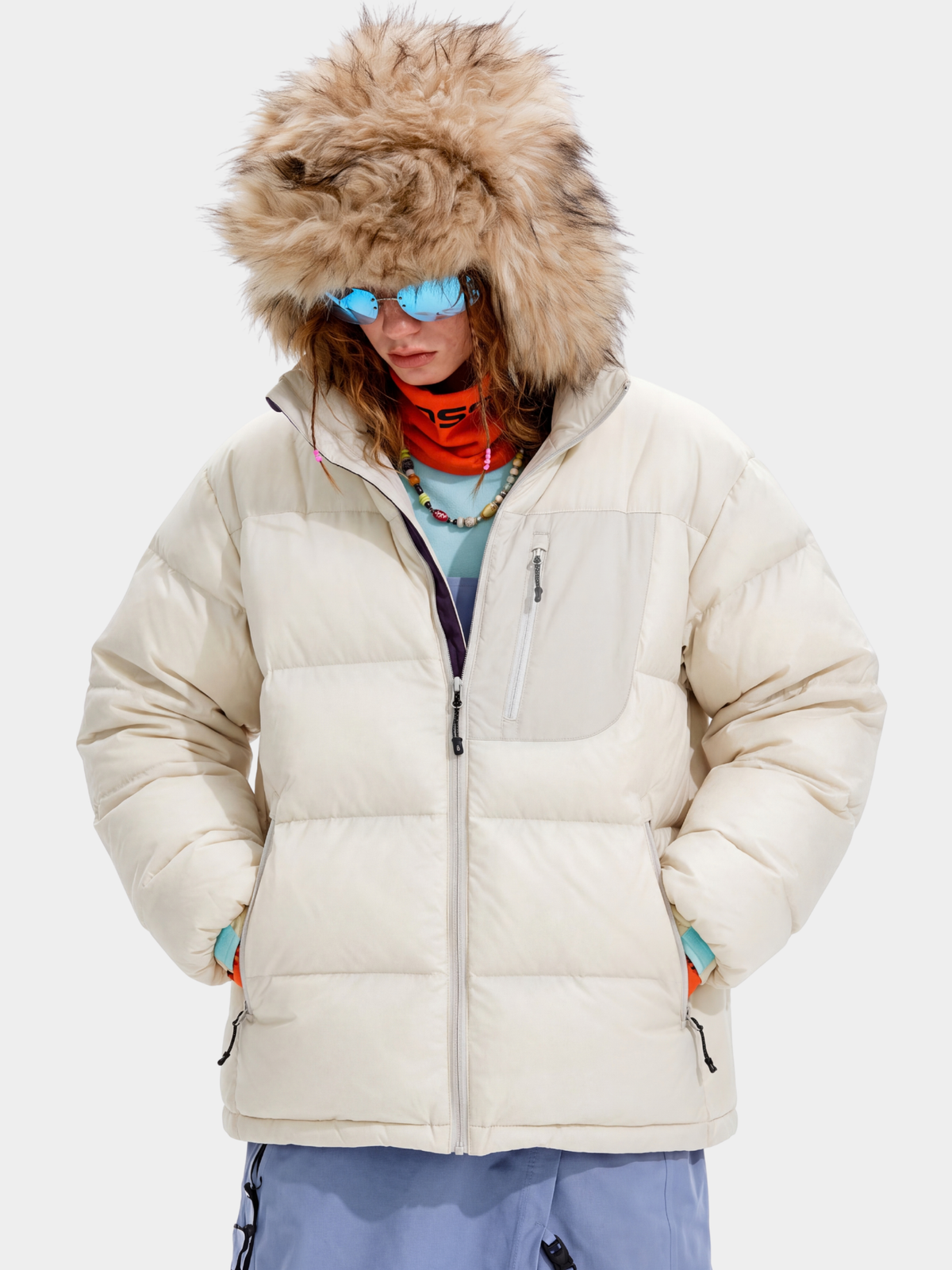 Mesaflat - Water-Repellent Insulated Stand Collar Insulated Jackets