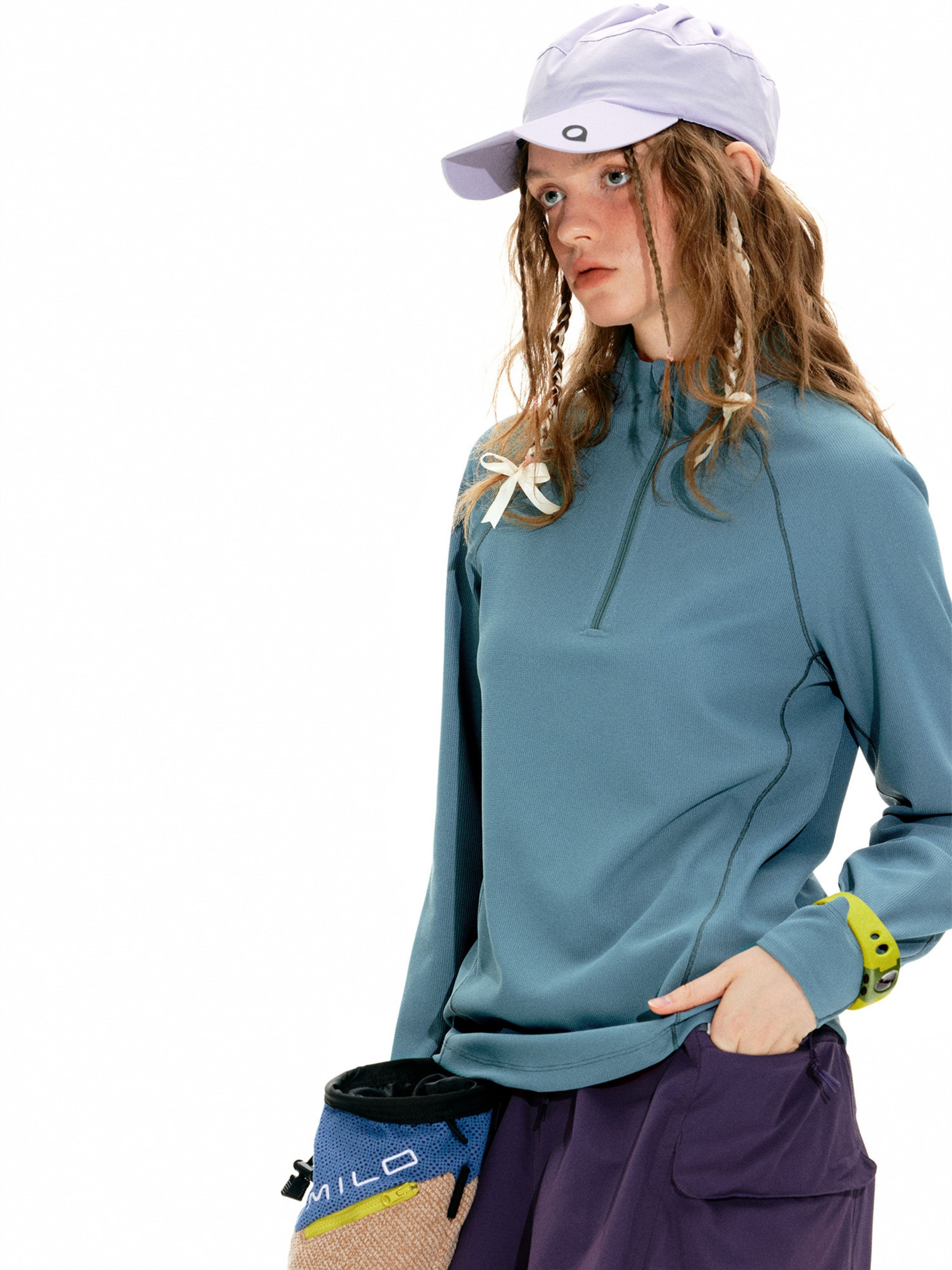 Clifflight - Women's UPF50+ Sun Protection Moisture-Wicking Long-Sleeve Top
