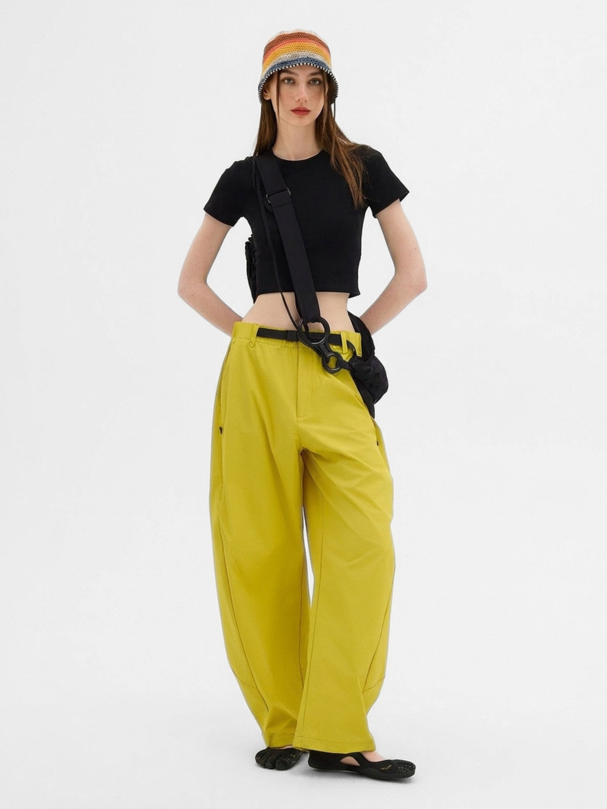 WrapMist - Breathable Cool-Touch Antibacterial Curved-Leg Utility Pants