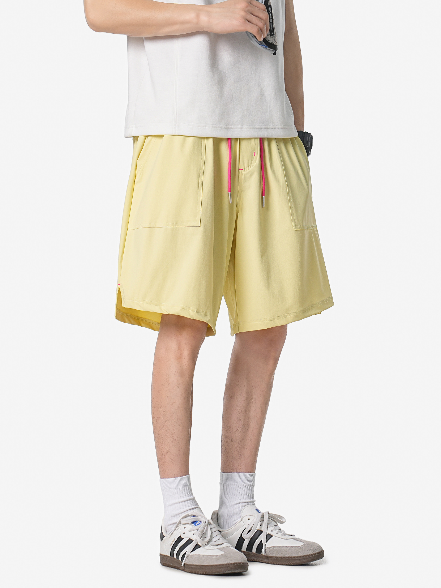FrostShell - Cooling Breathable Wide-Leg Shorts