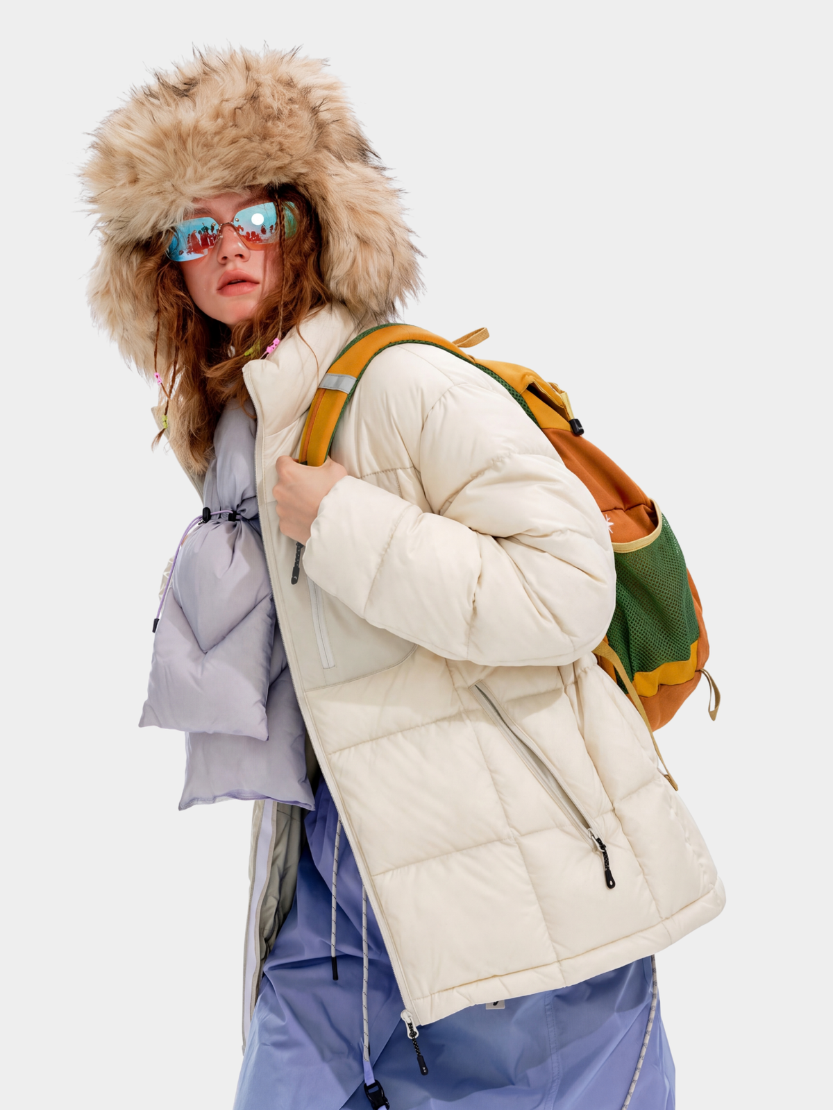 Mesaflat - Water-Repellent Insulated Stand Collar Insulated Jackets
