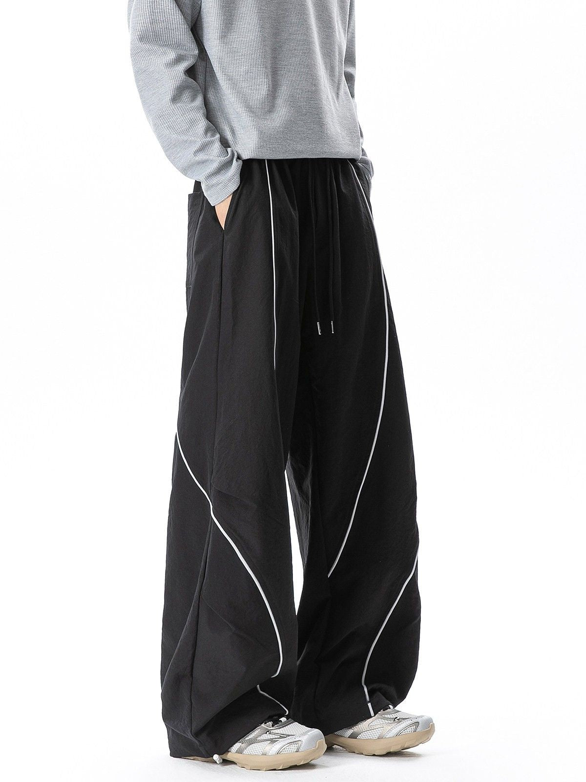 Crossridge - Unisex Water-Repellent Color-Block Paratrooper Pants