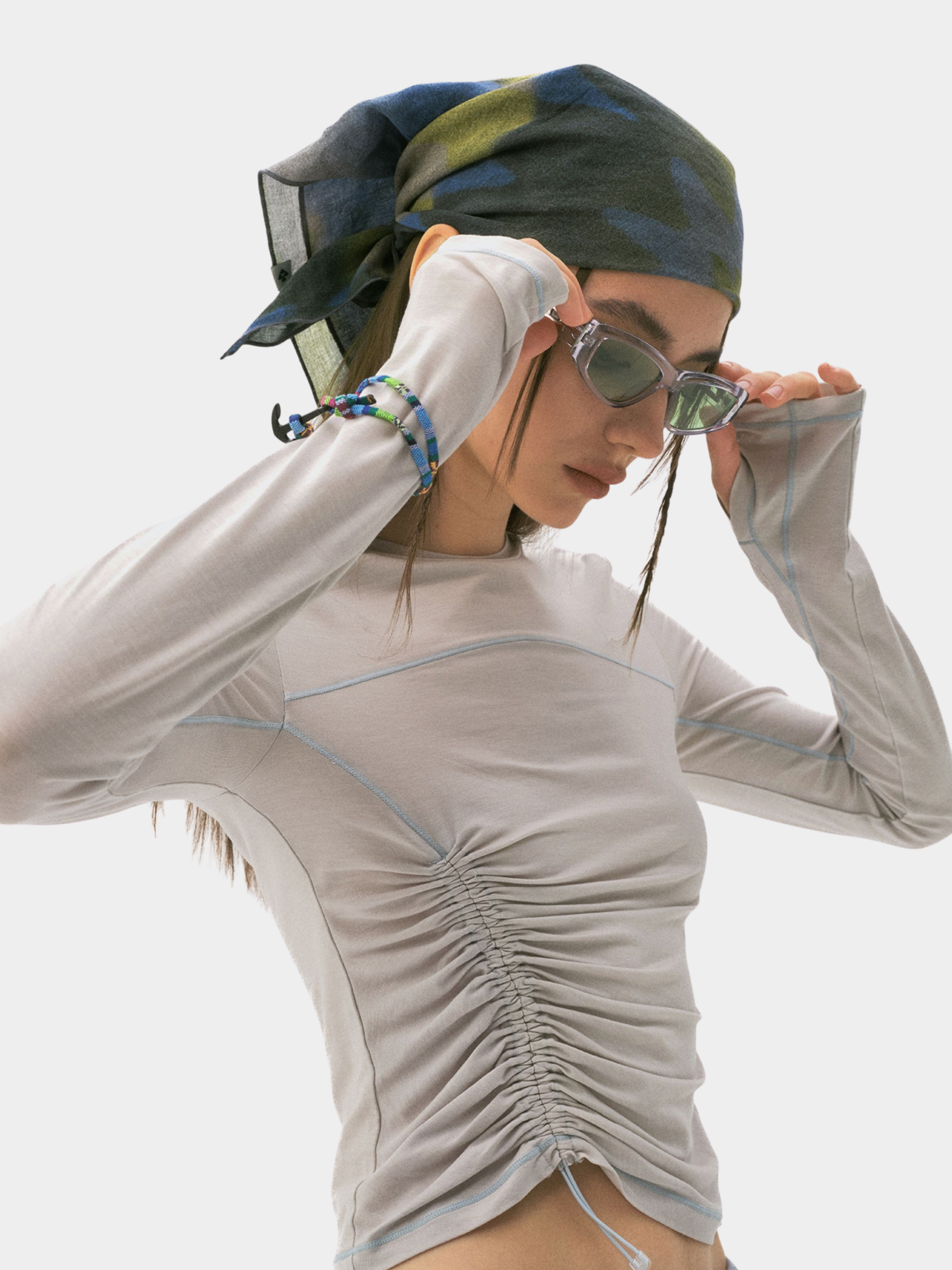 Ravencrest - Abrasion-Resistant Patterned Headscarf