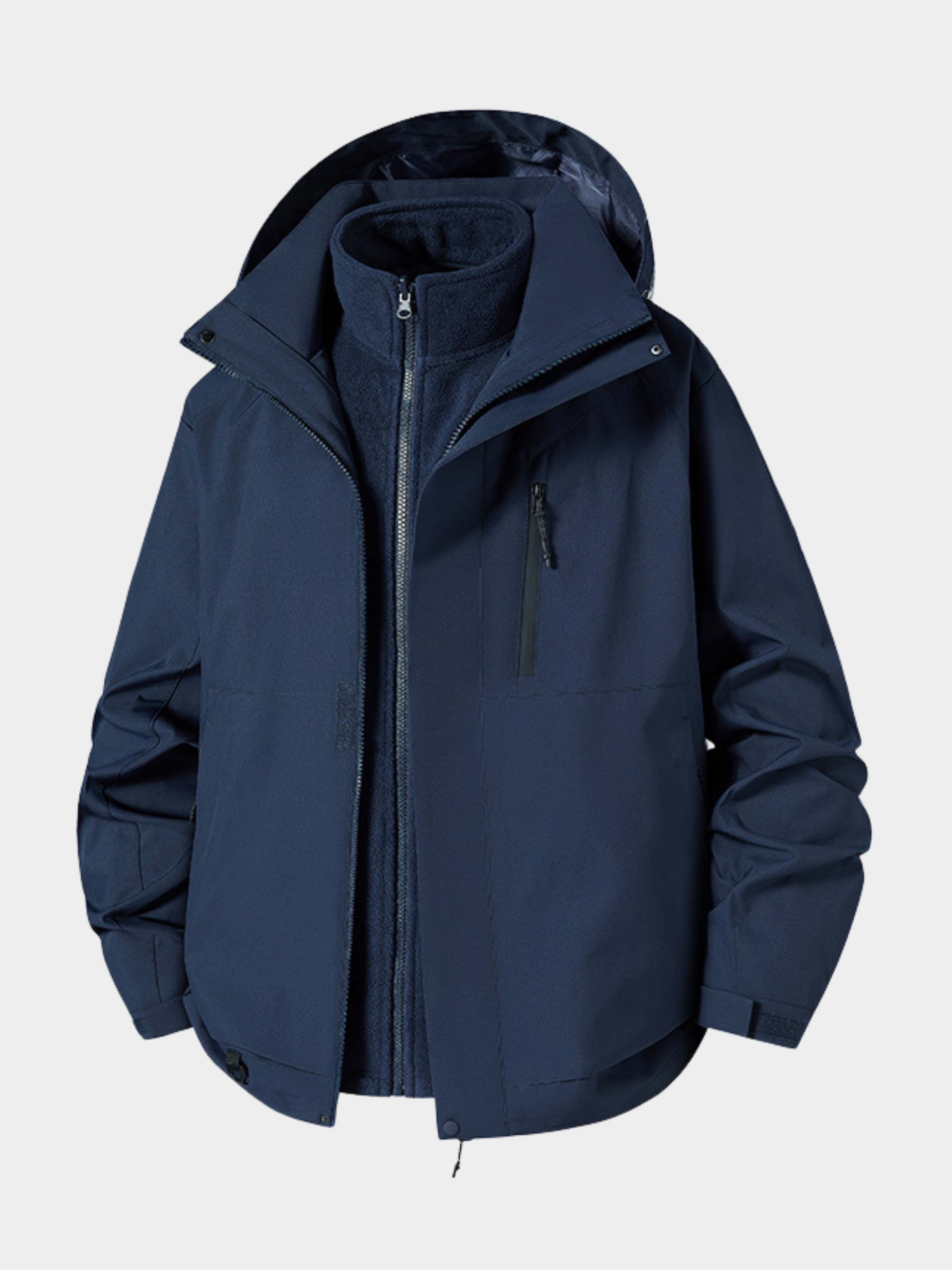 Spirewood - Unisex 3-in-1 Detachable Utility Jacket