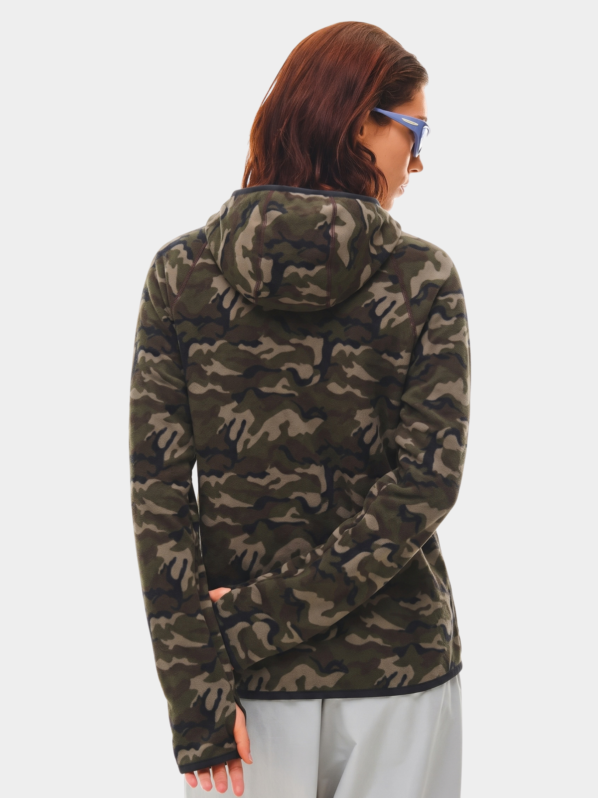 CamoMist - Windproof Warm Waffle Hooded Sweatshirt