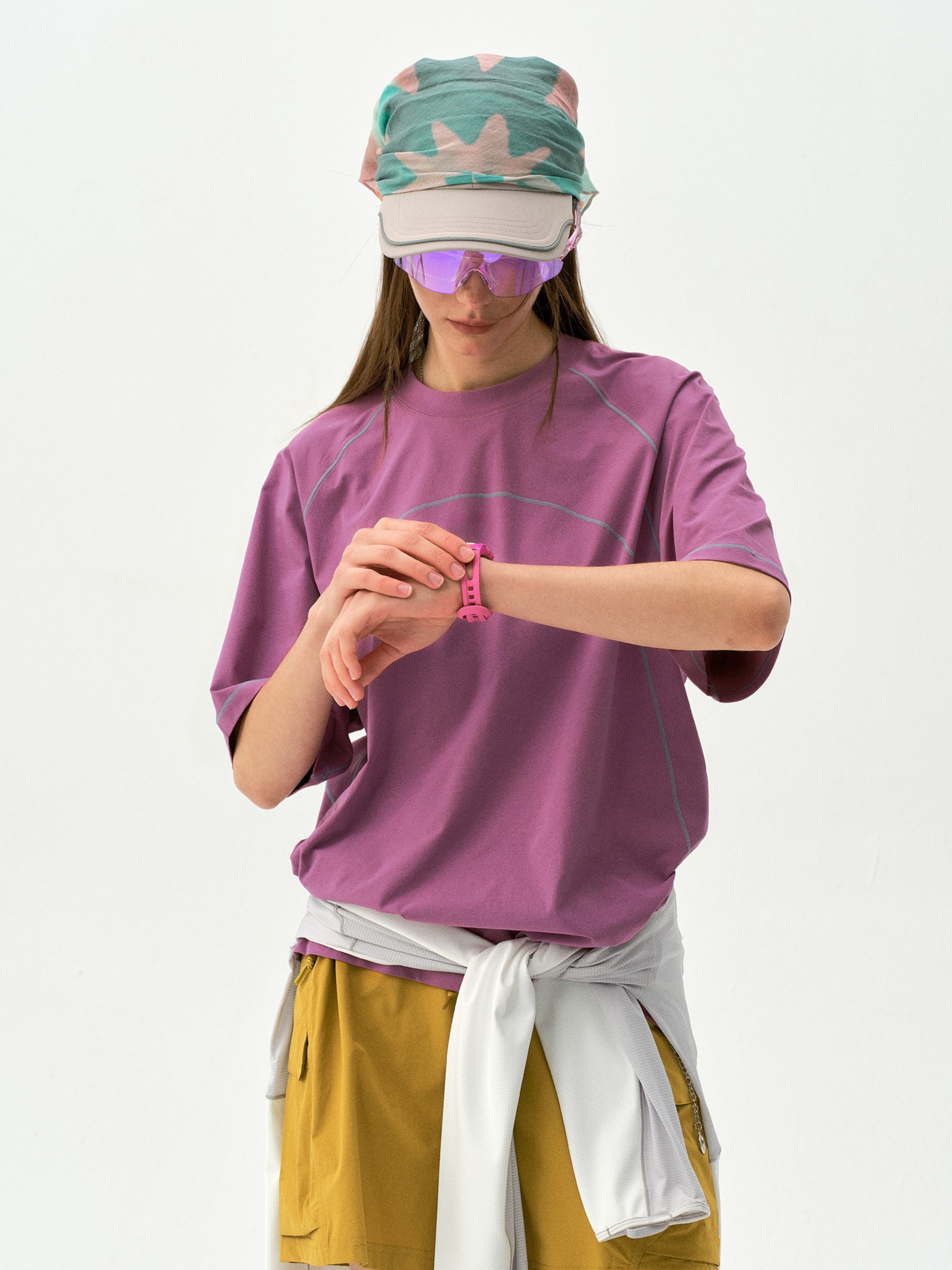 Emberreach - UPF50+ Moisture-Wicking Antibacterial Crewneck T-Shirt