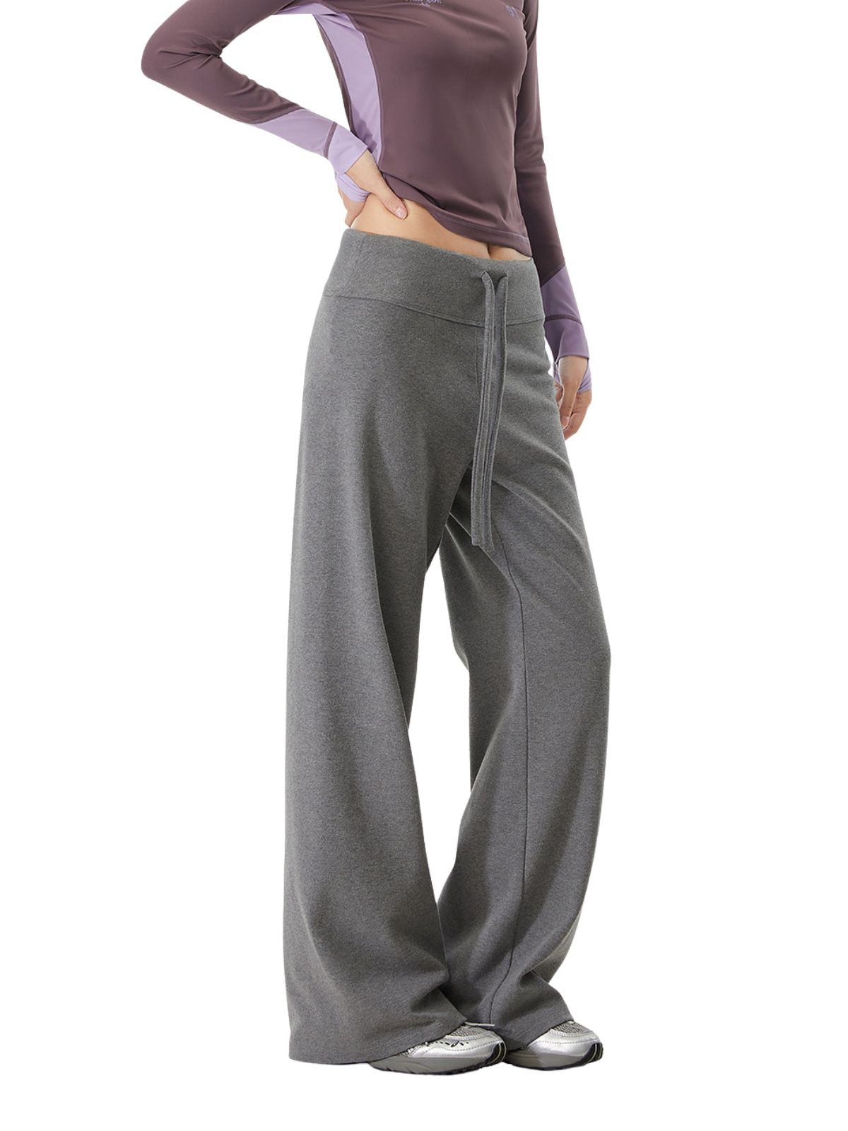 Gorgewalk - Women's Low-Rise Drawstring Straight-Leg Pants