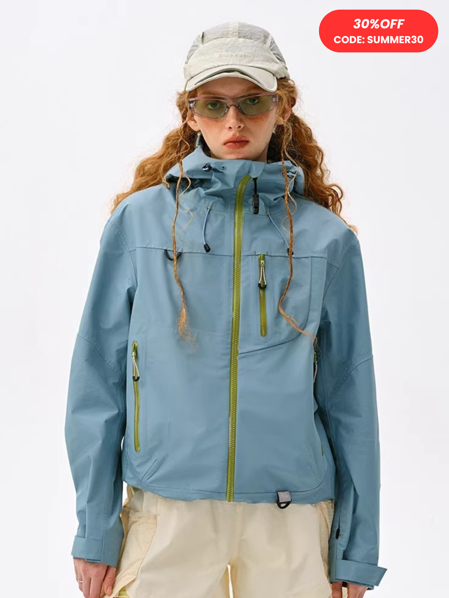 AshNest - Unisex Windproof & Waterproof Hard Shell Jacket