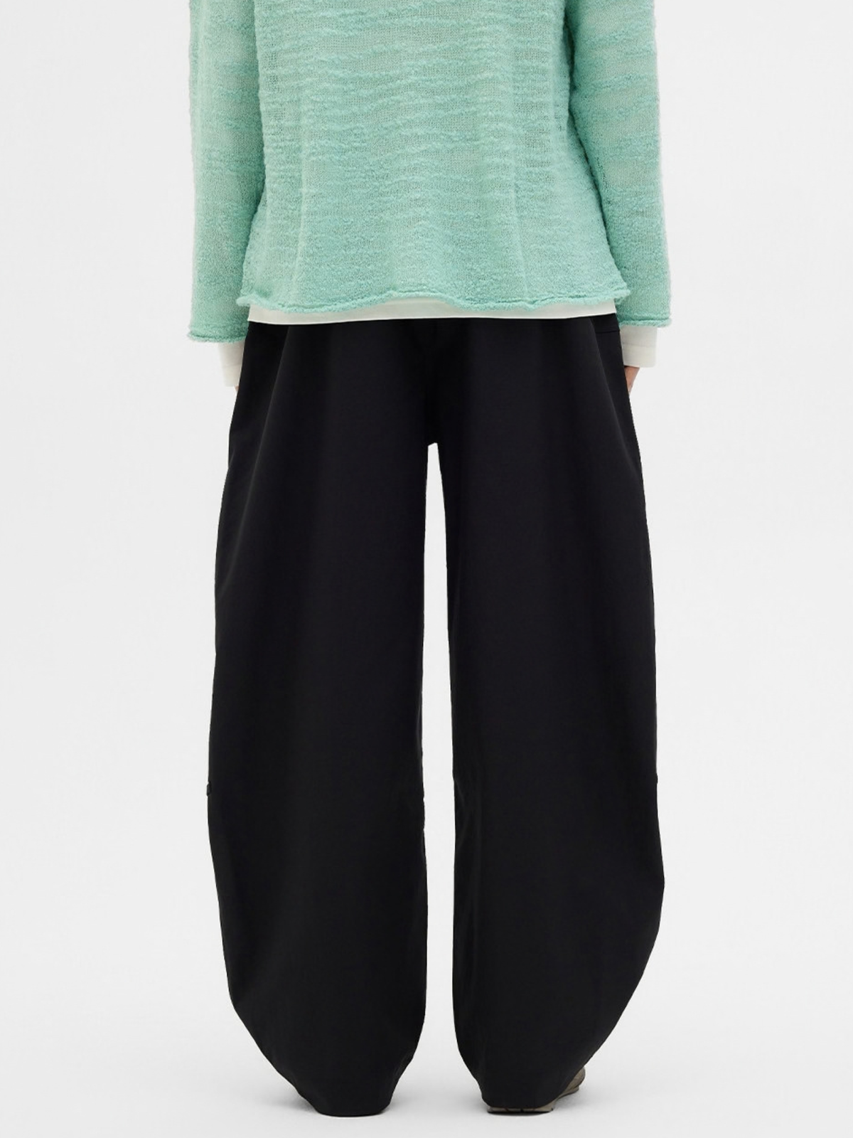 RiseDrift - Unisex Wrinkle-Resistant High-Waist Curved-Leg Pants