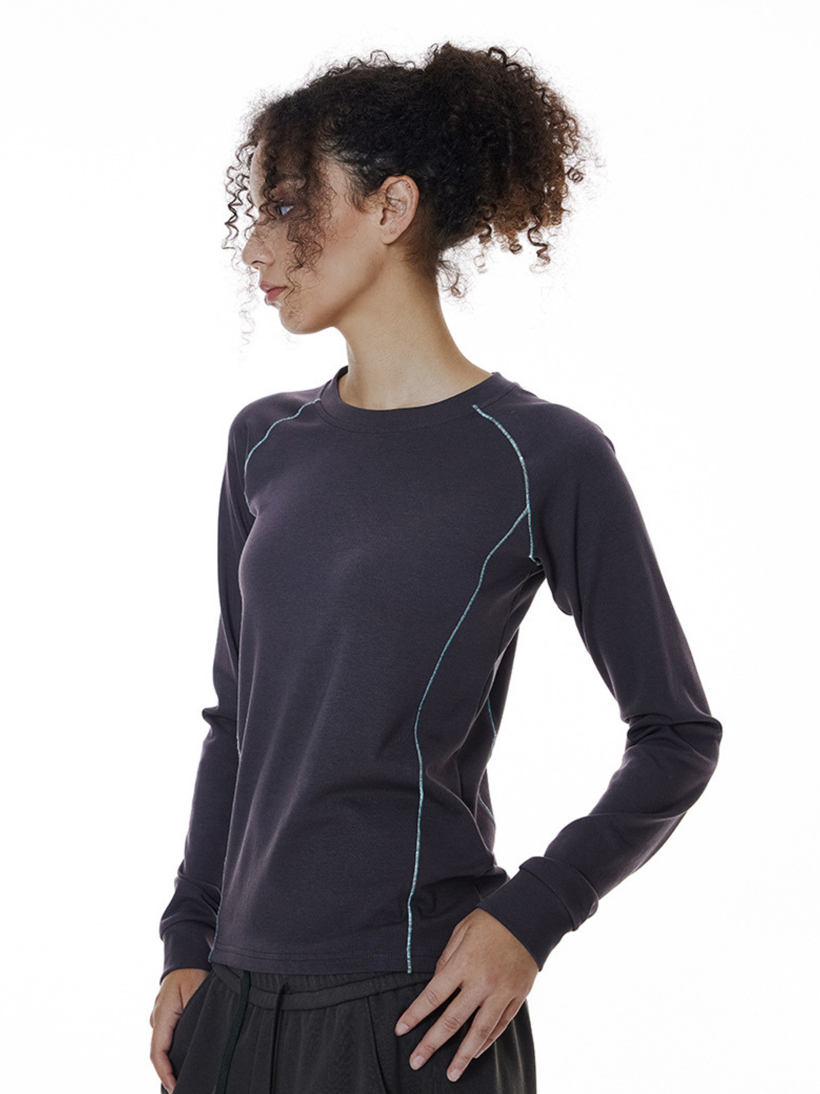 Harrow - Unisex TENCEL™ Modal Dual-Tone Long Sleeve Tee