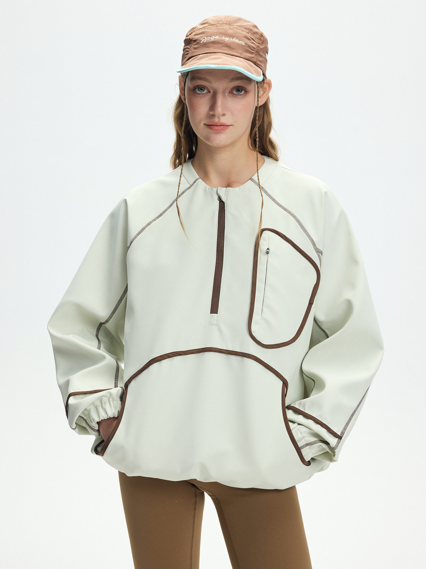 Feather - Functional Wind-Resistant Water-Repellent Pullover Jacket