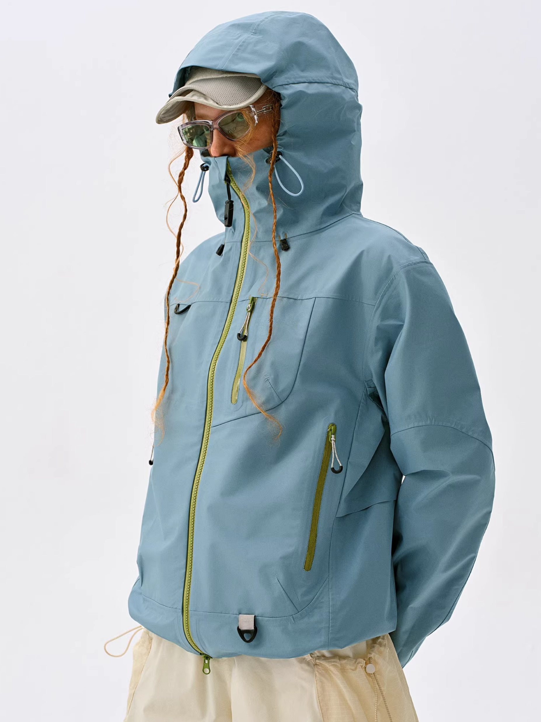 AshNest - Unisex Windproof & Waterproof Hard Shell Jacket GONGGAR SPORTS