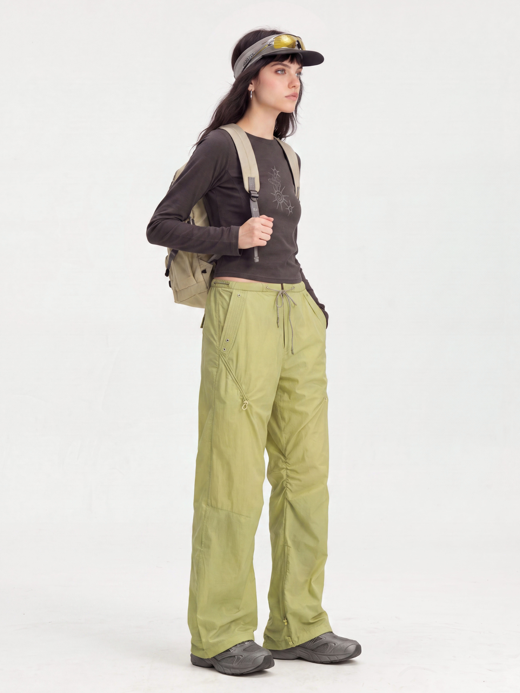 LightDrift - Women's UPF 50+ Water-Repellent Lightweight Parachute Pants