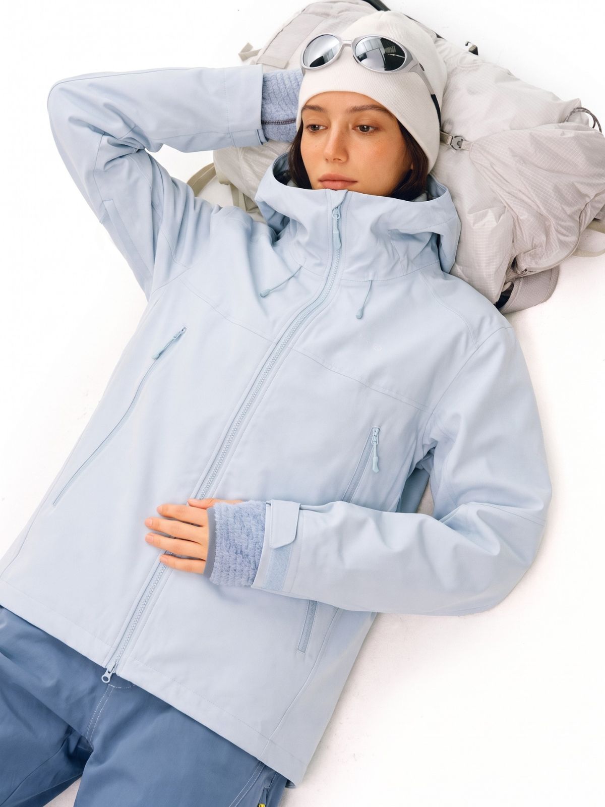 AshCrust - Unisex 8,000mm Waterproof Down-Insulated Hardshell Jacket