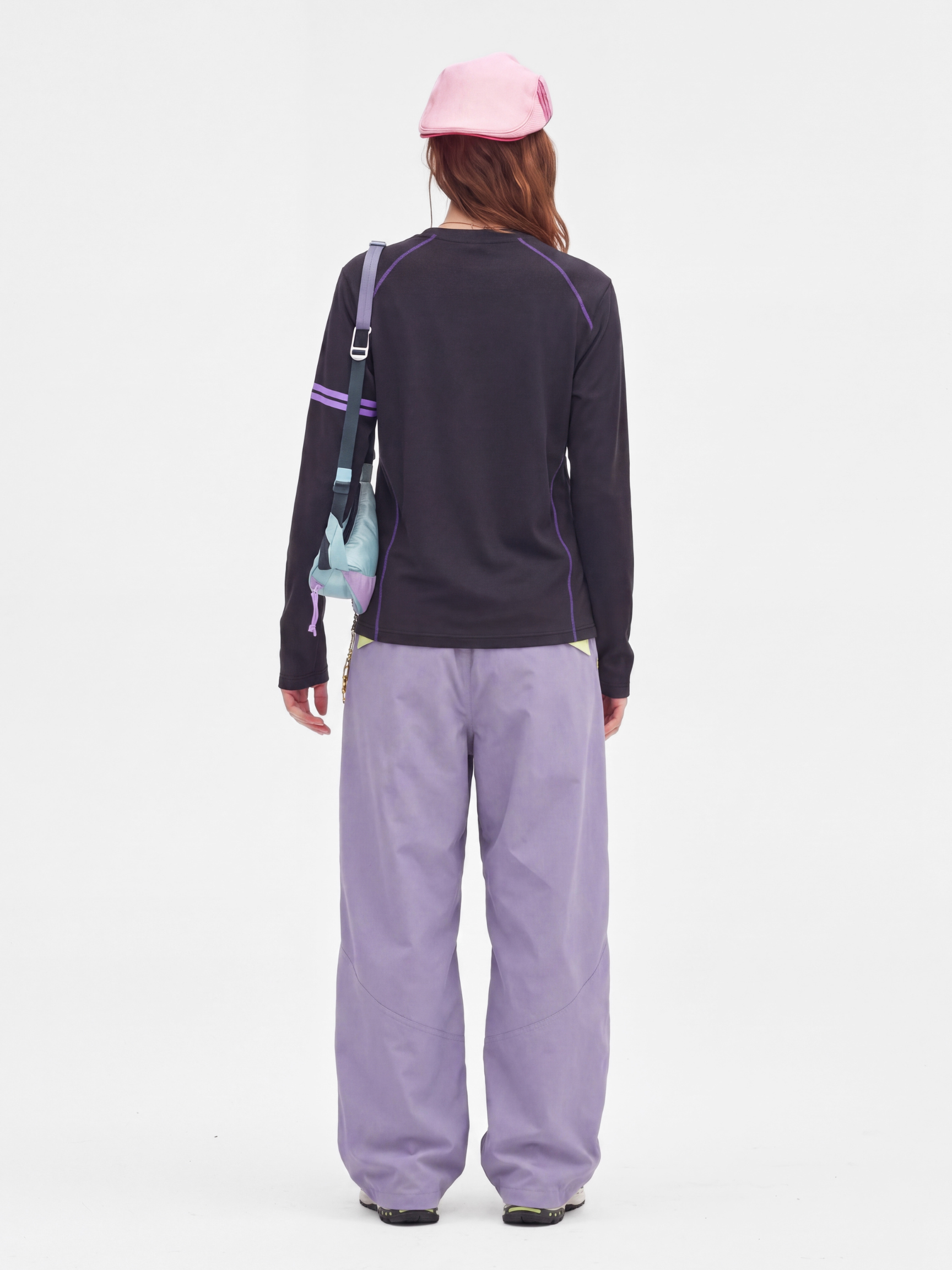 QuietMove - Unisex Crew Neck Long Sleeve Athletic T-Shirt