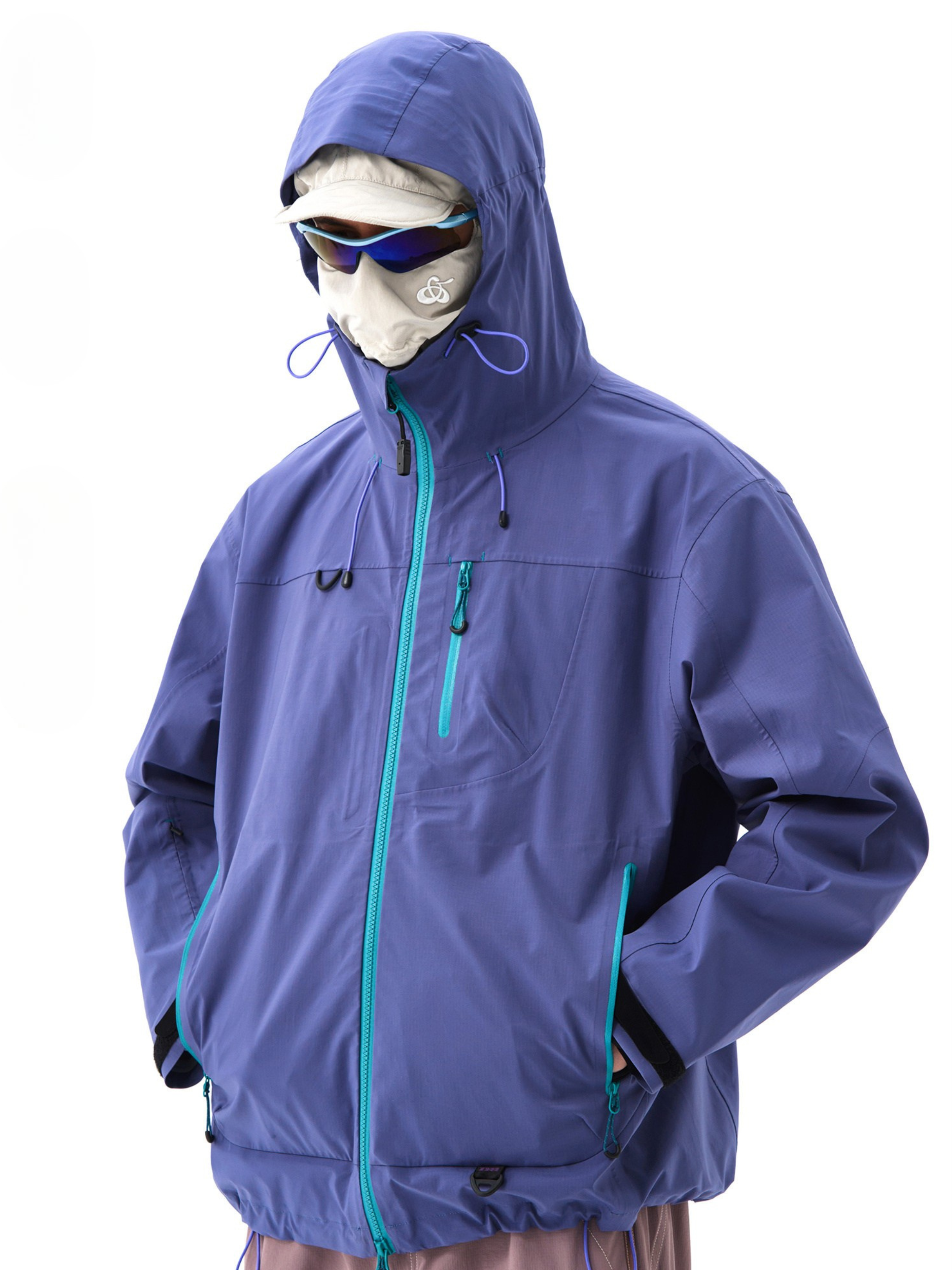 CampFlask - Men's 3-Layer Waterproof Hard Shell Jacket