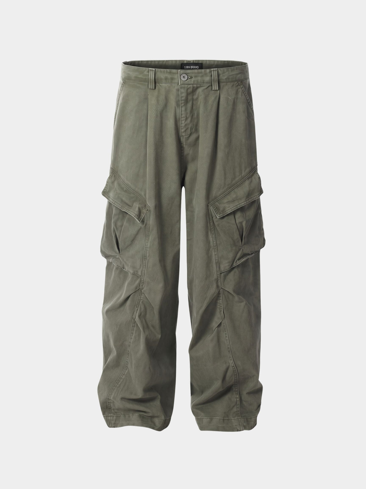 WideDrift - Abrasion-Resistant Multi-Pocket Cotton Cargo Pants