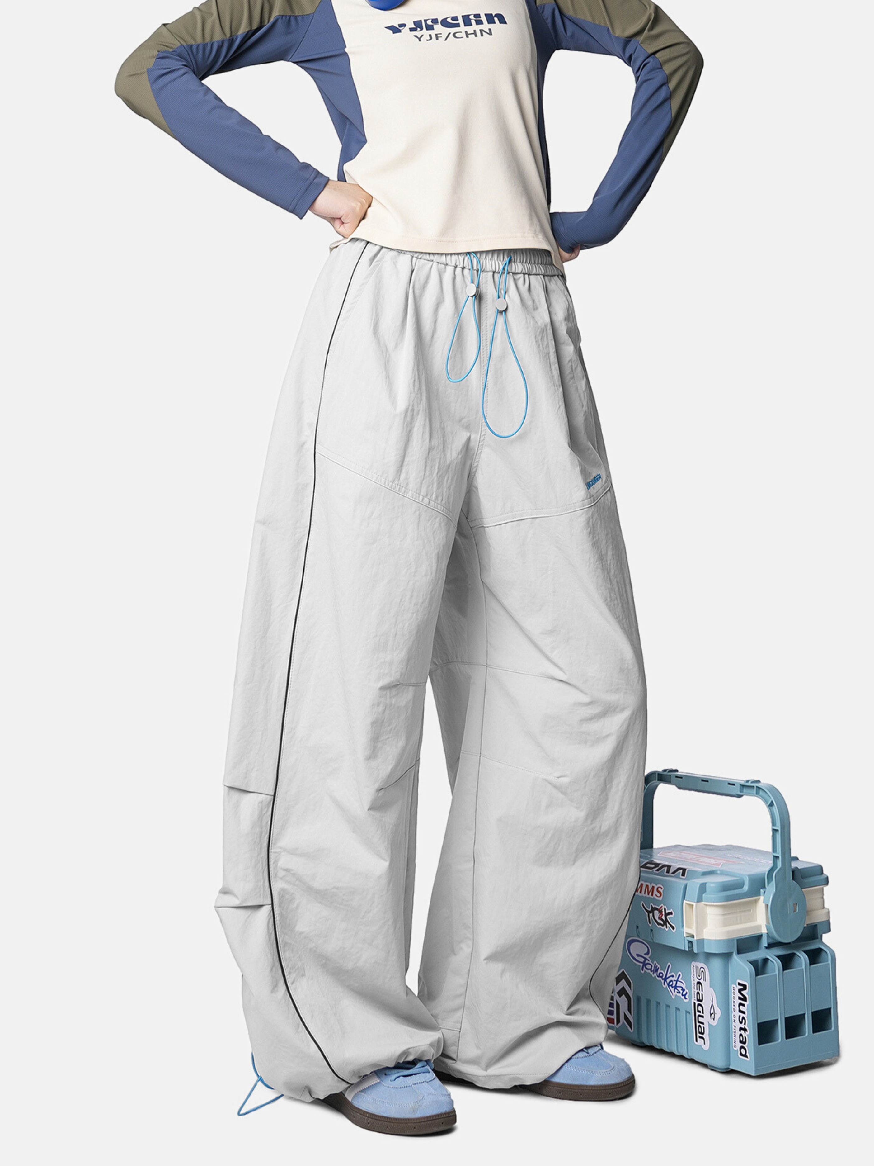 Earthtrail - Women's Straight-Leg Wide Cargo Paratrooper Pants