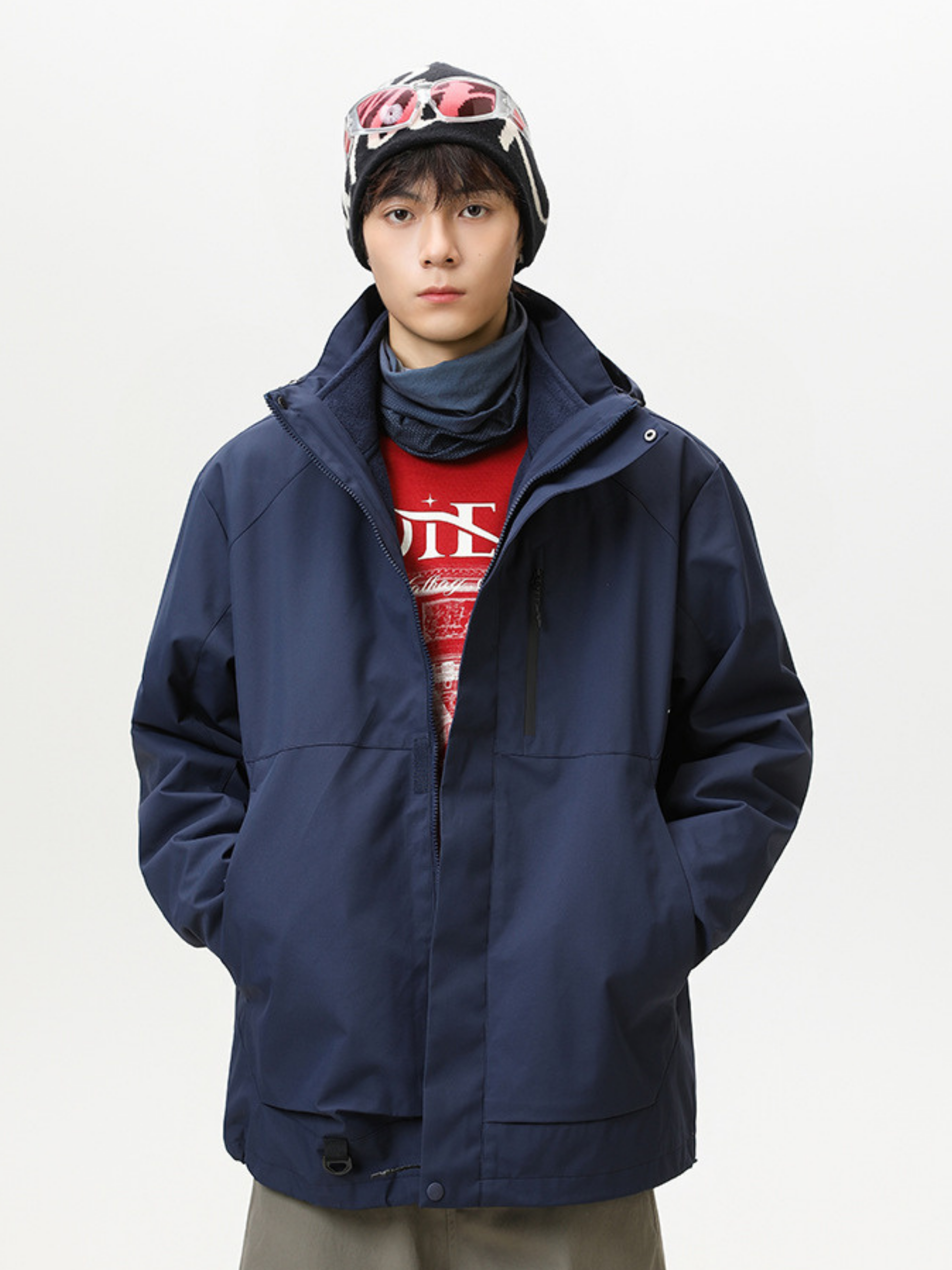 Spirewood - Unisex 3-in-1 Detachable Utility Jacket