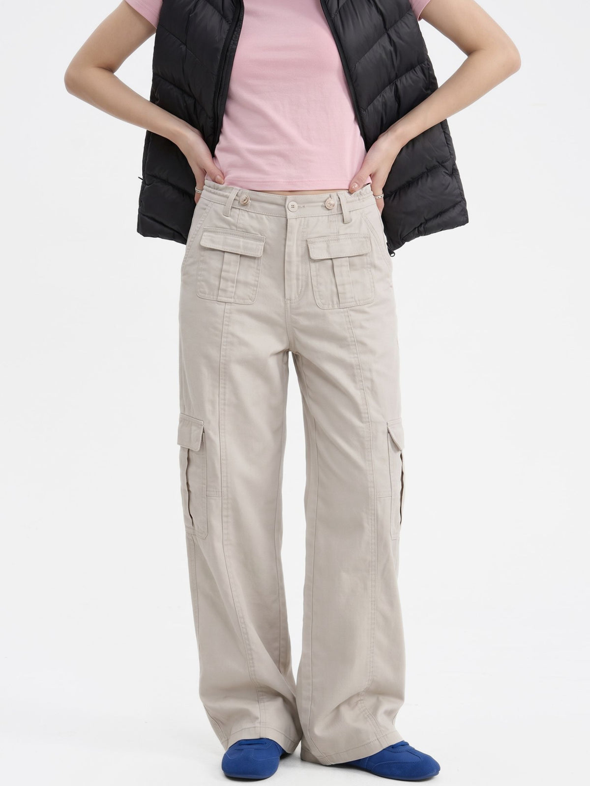 Marshwalk - Women's Soft & Breathable Multi-Pockets Cargo Pants