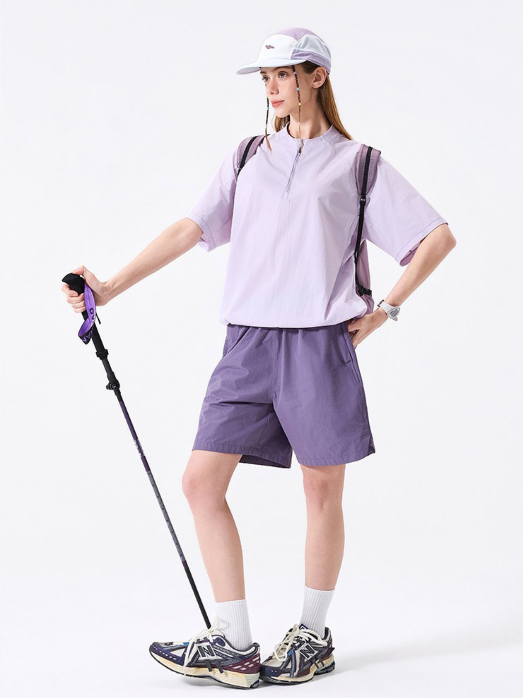 VentFlow - Moisture-Wicking Half-Zip Quick-Dry T-Shirt