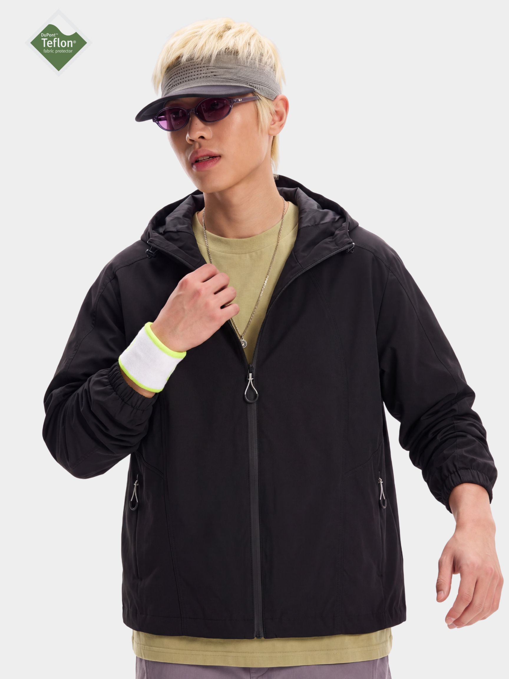 FrostStash - Unisex Teflon® Water-Repellent & Wind-Resistant Shell Jacket