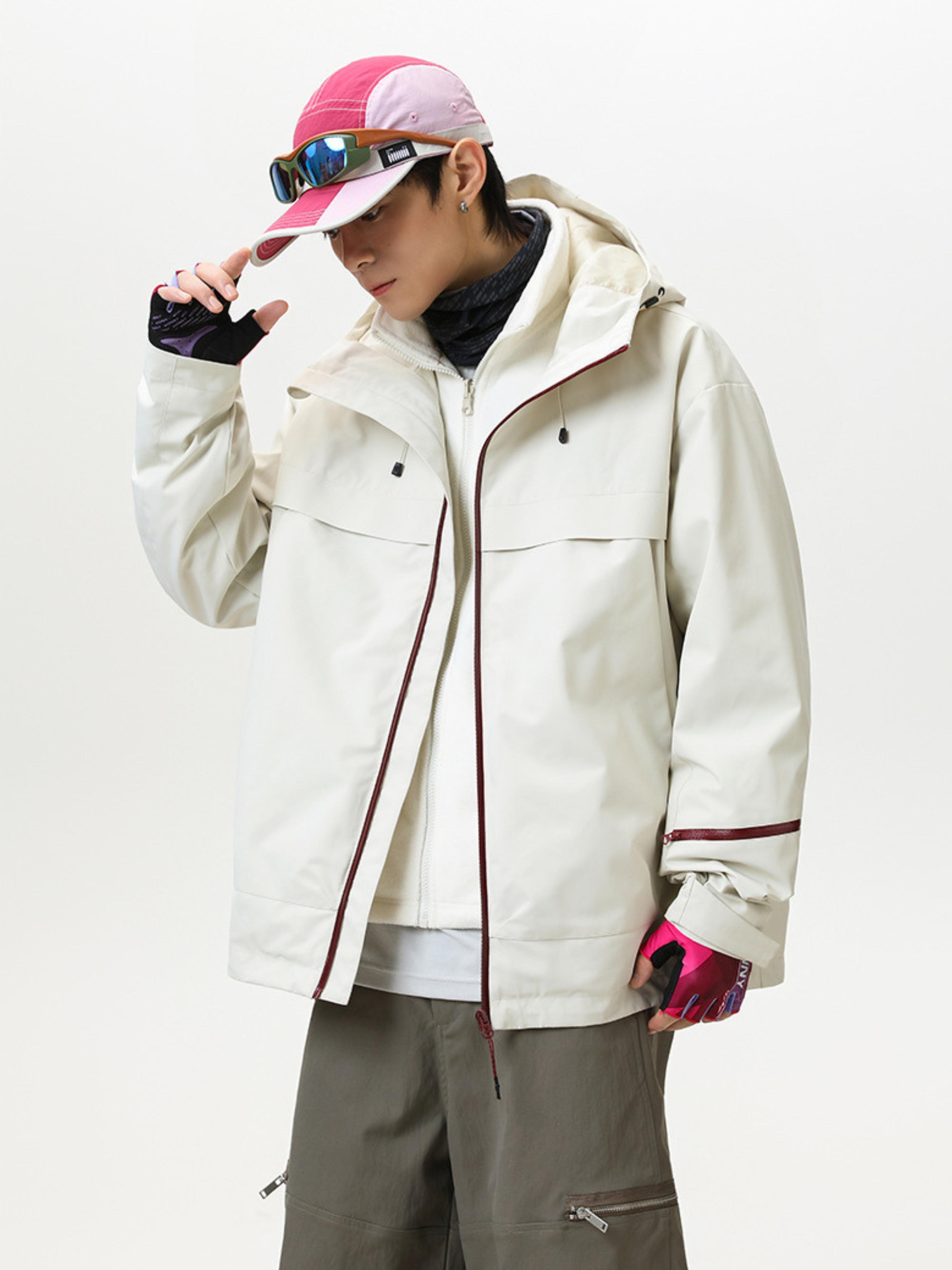 Cascade - Unisex Dopamine 3-in-1 All-Weather Shell Jacket