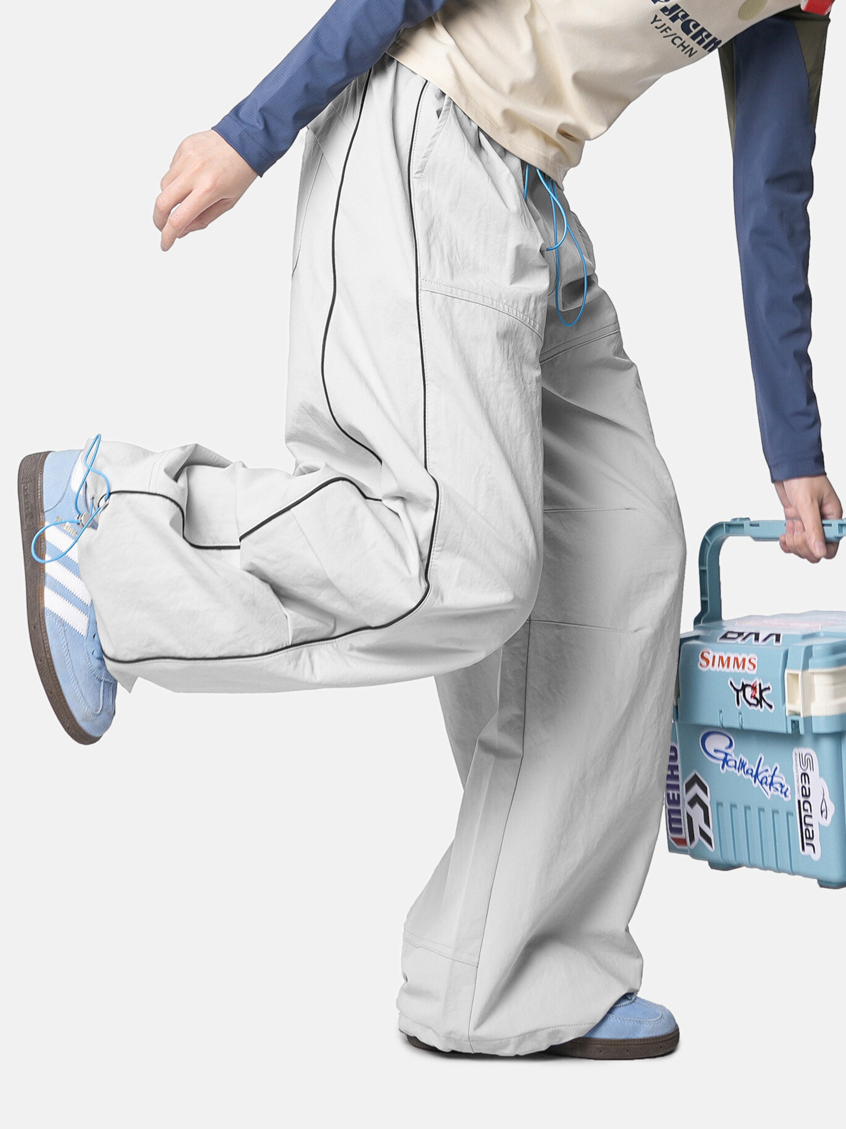 Earthtrail - Women's Straight-Leg Wide Cargo Paratrooper Pants