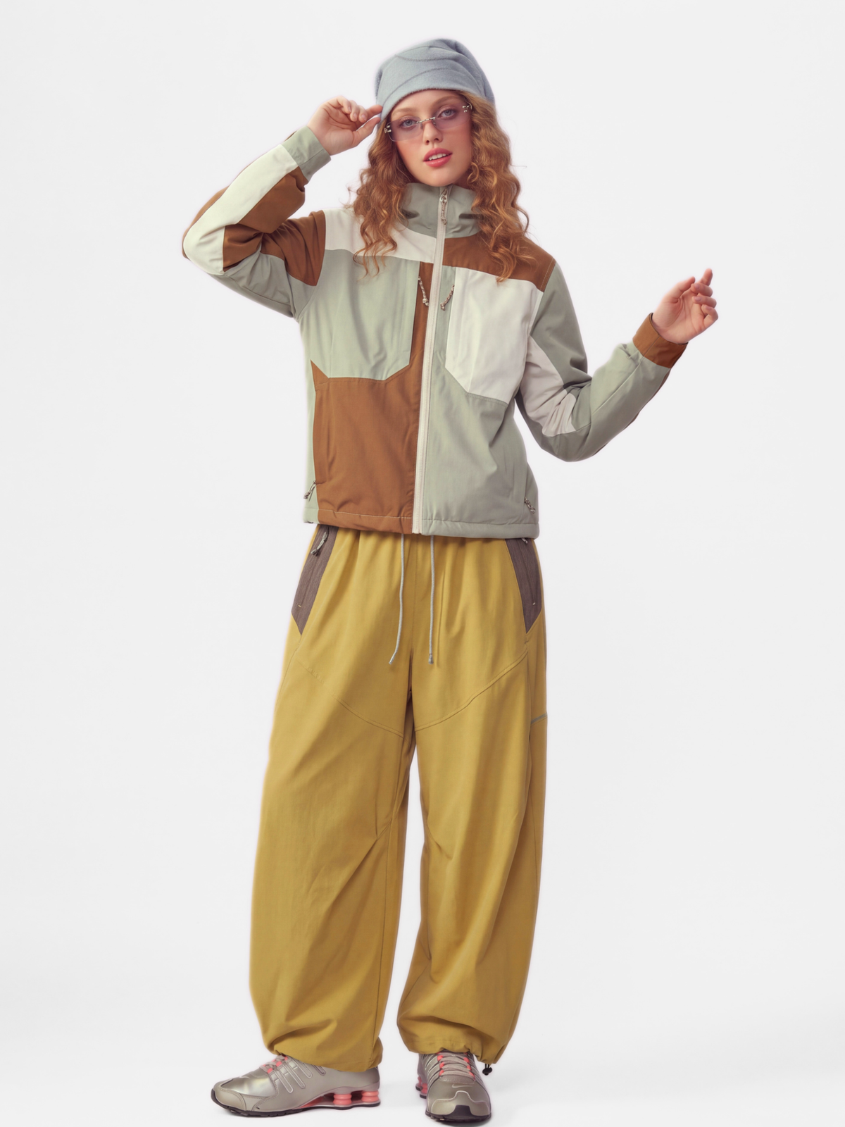 HeatKit - Unisex Water-Repellent Breathable Color-Block Utility Pants