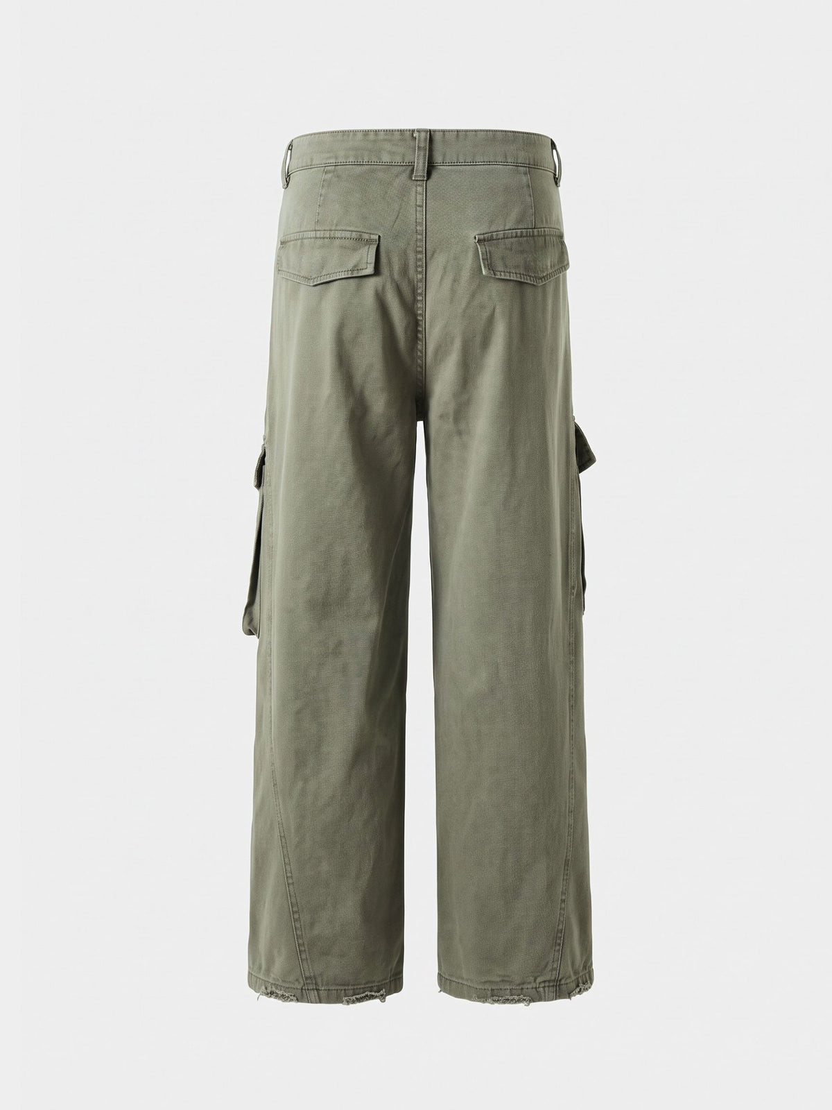 WideDrift - Abrasion-Resistant Multi-Pocket Cotton Cargo Pants