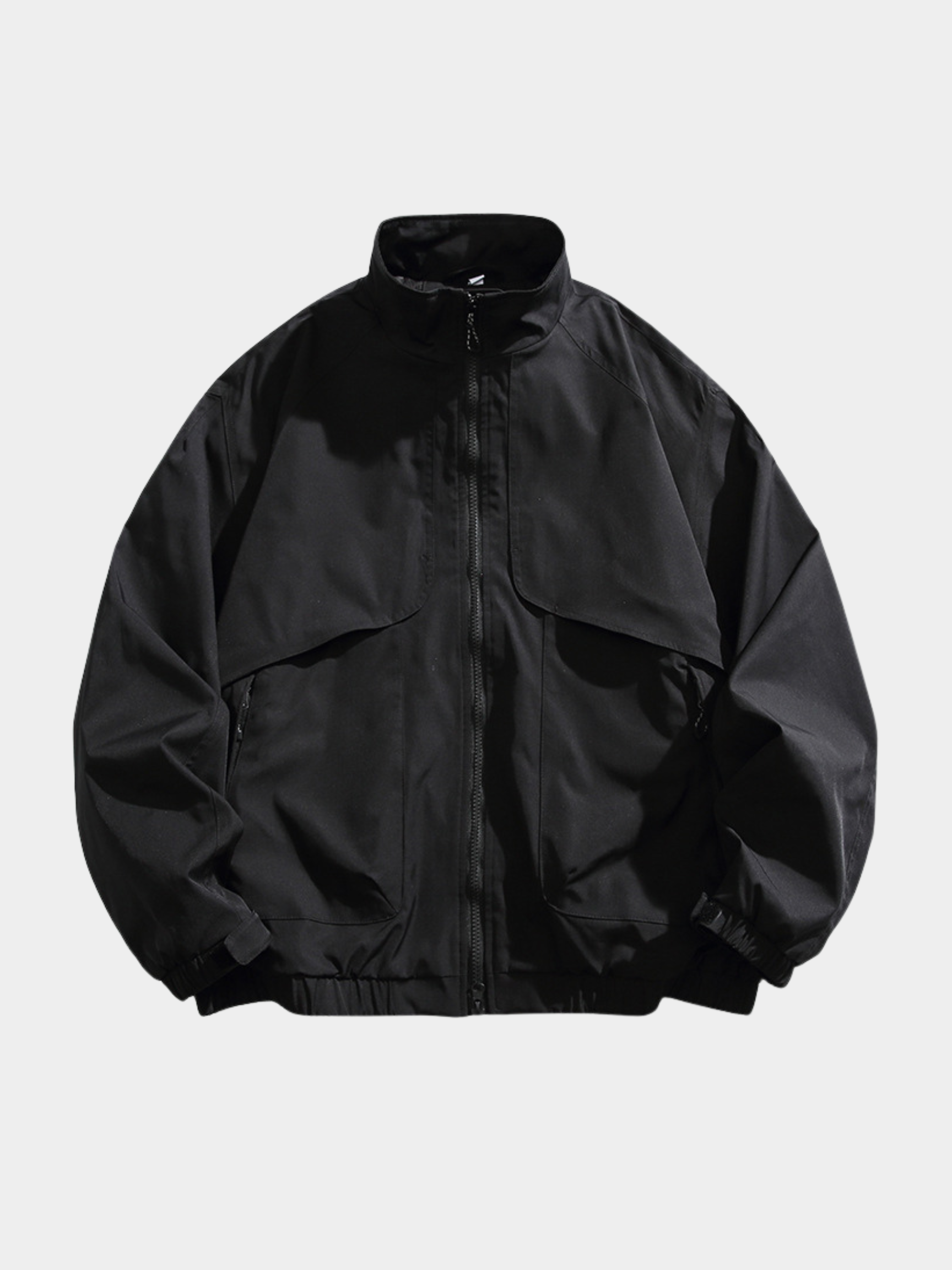 SkyVeil - Lightweight Water-Repellent Stand Collar Jacket