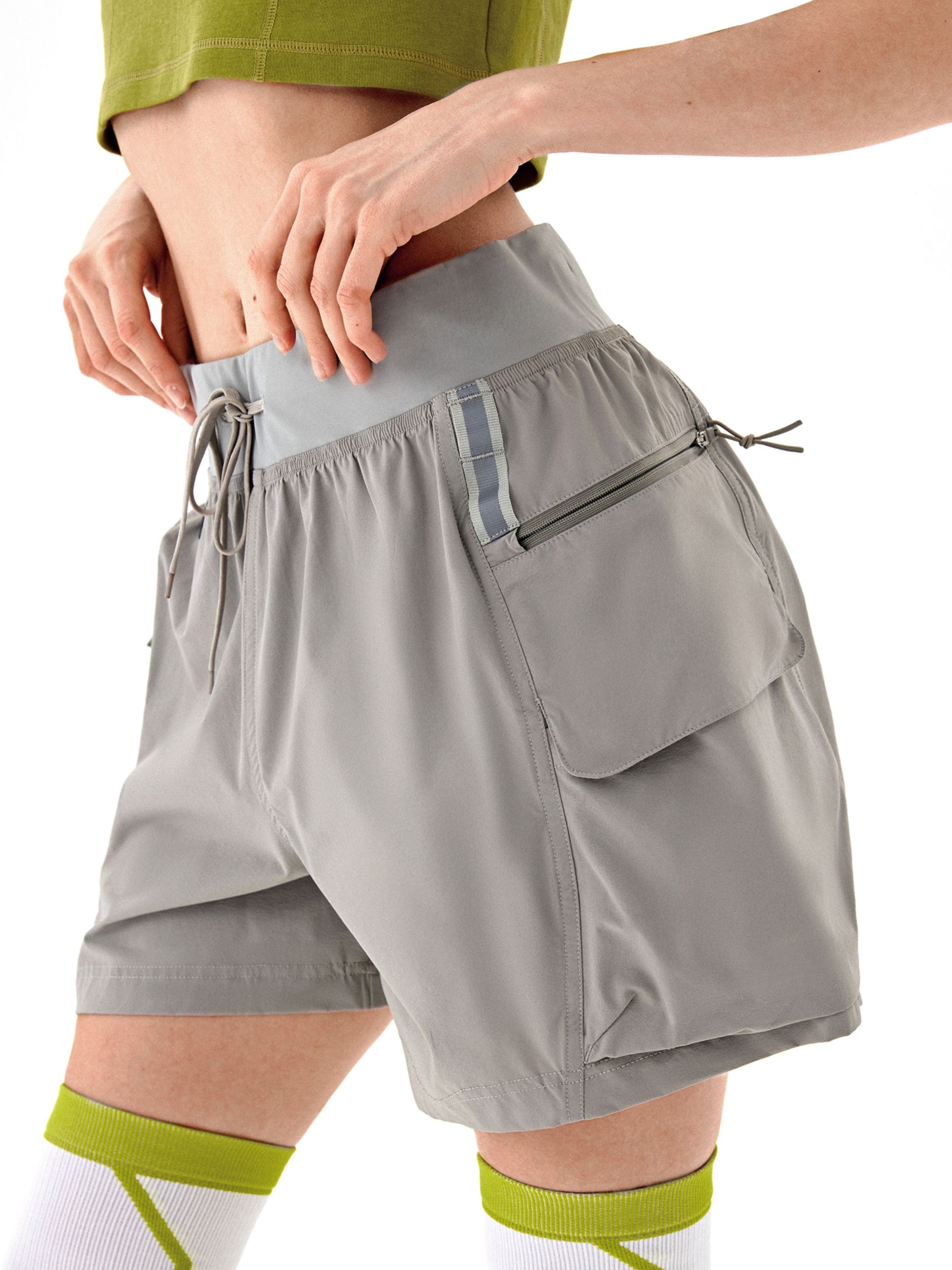 Cougarnest - Women's Drawstring Reflective Quick-Dry Shorts