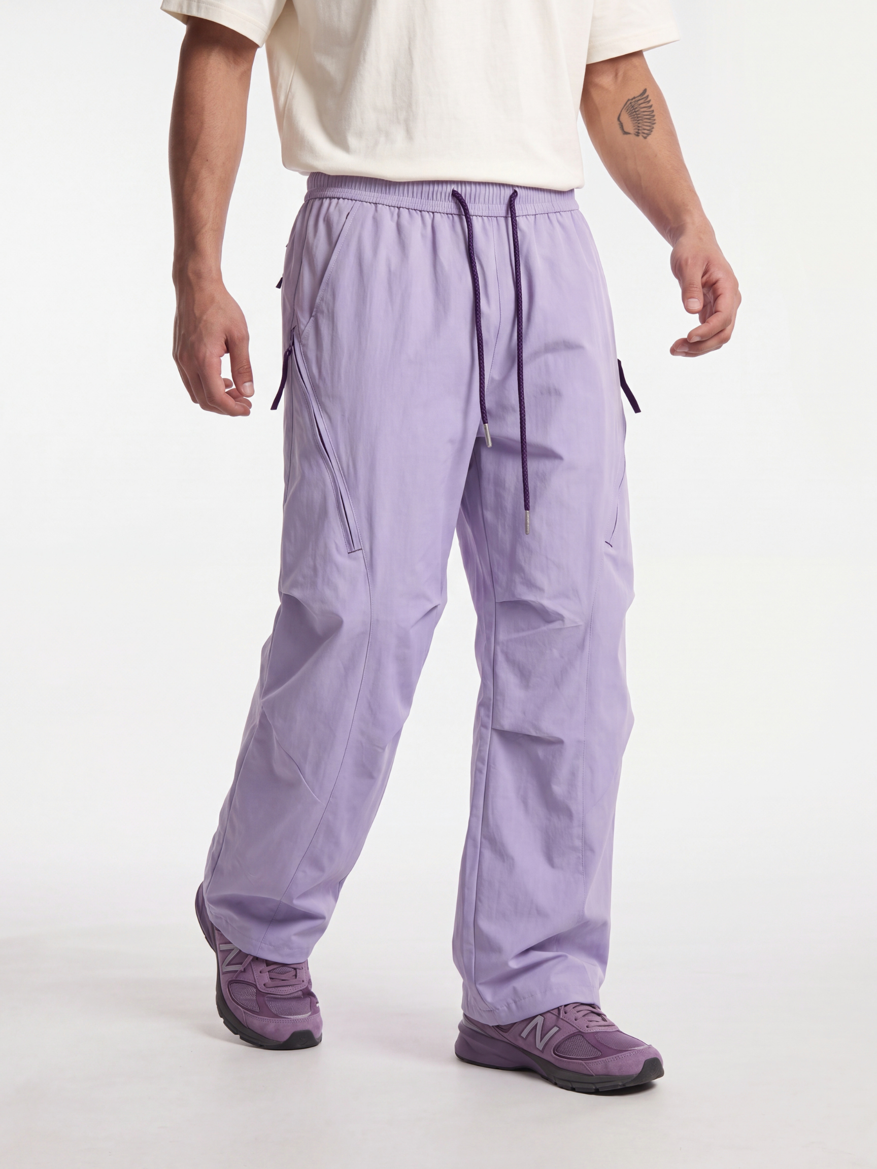 Rampart - Contrast Zip Water-Repellent Lightweight Pants