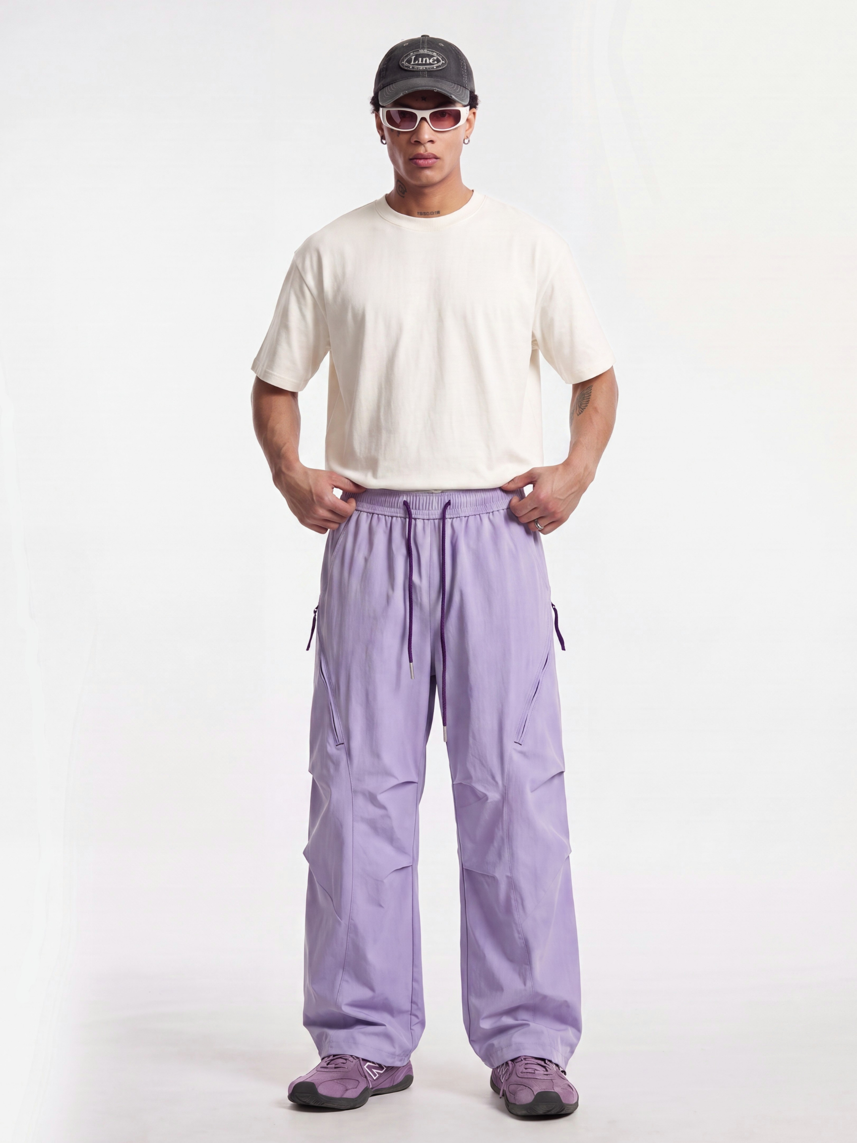 Rampart - Contrast Zip Water-Repellent Lightweight Pants