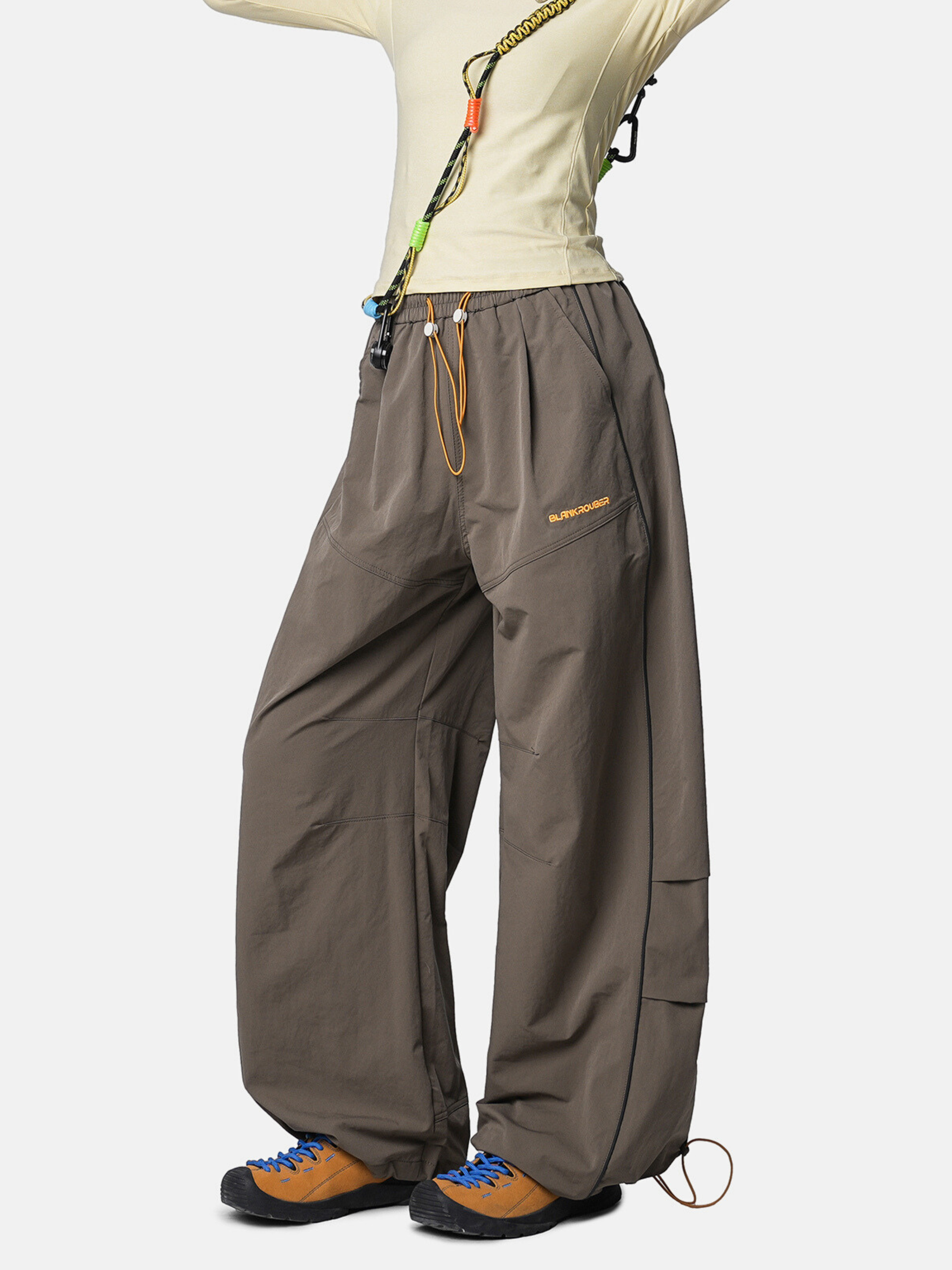 【新品未開封】ヘッドグーニー　FLYING TRAIN PANTS Earthtrail - Women's Straight-Leg Wide Cargo Paratrooper Pants