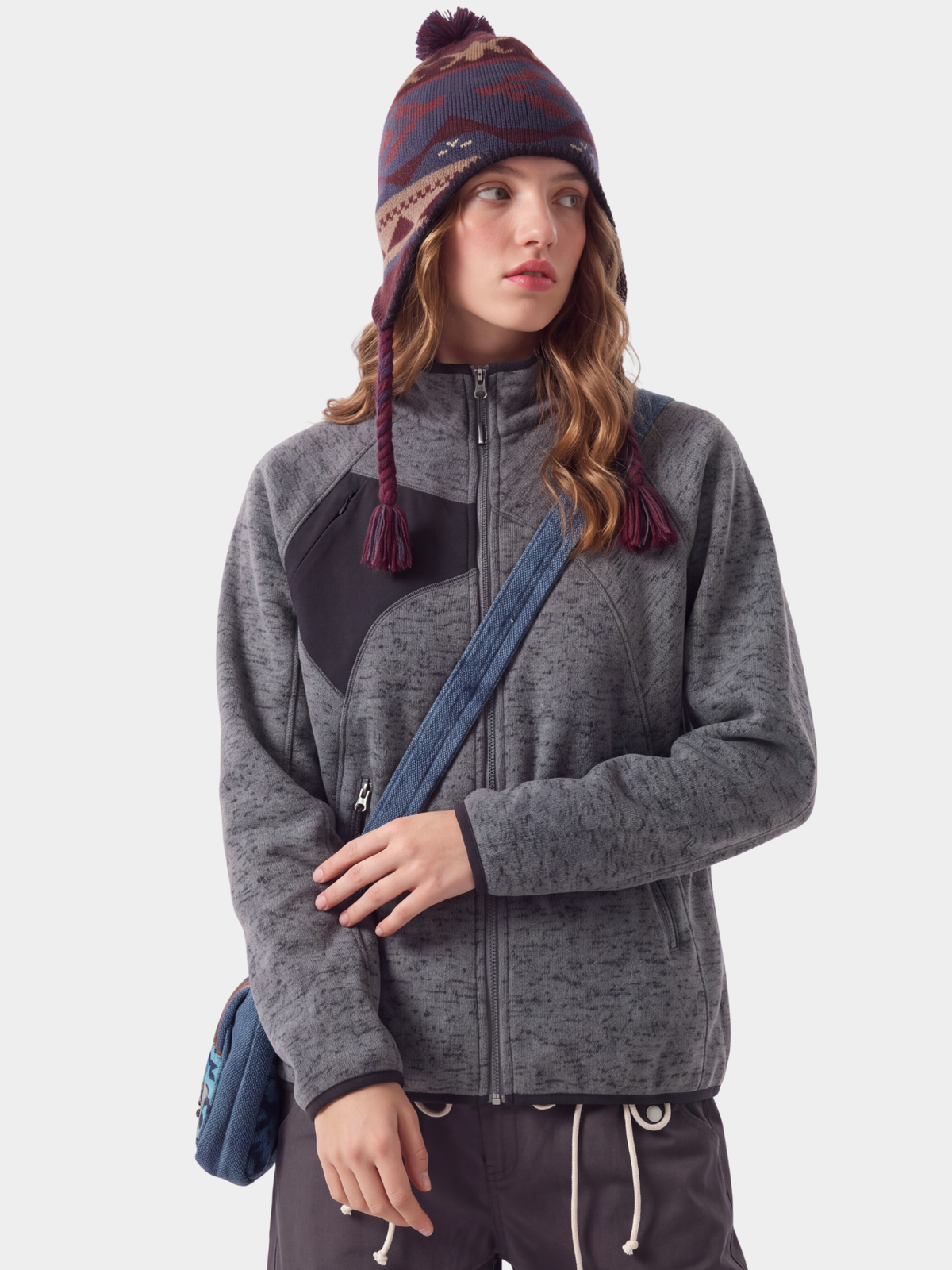 EdgeGlide - Unisex Wrinkle-Resistant Lightweight Thermal Fleece Jacket
