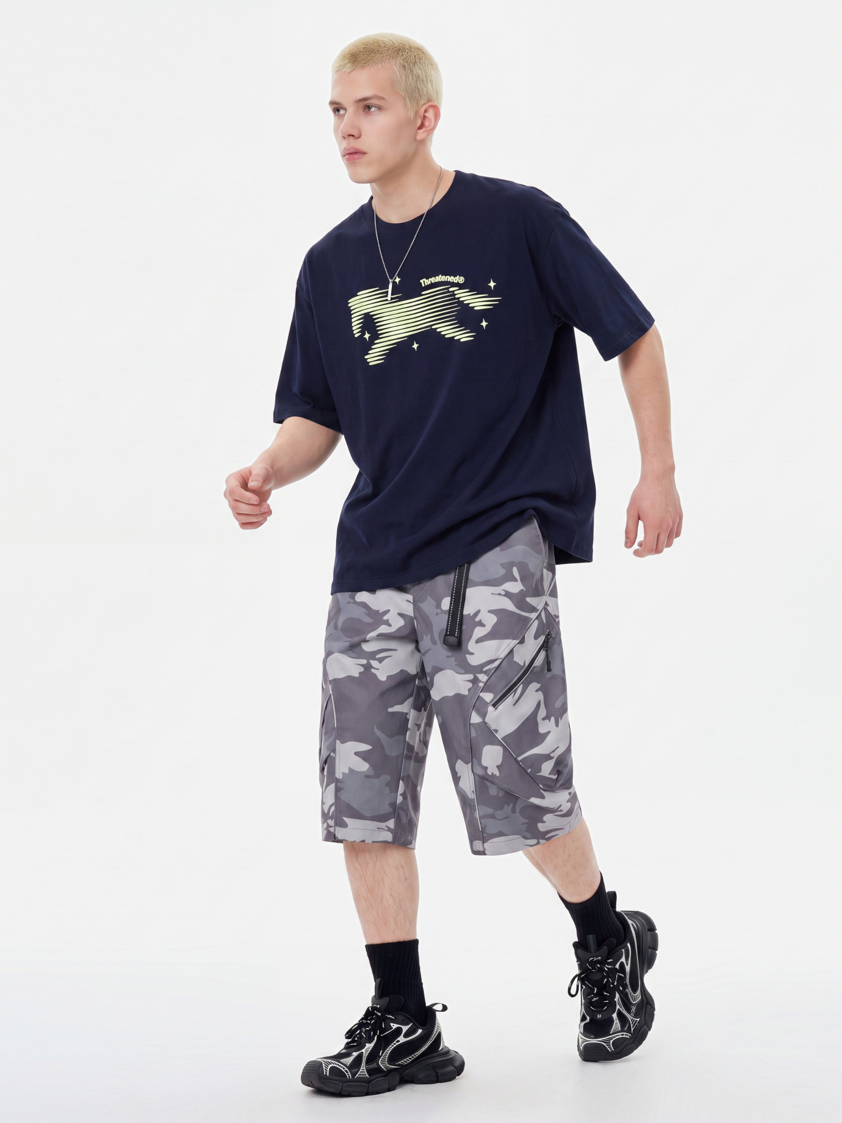 CamoDrift - Unisex UPF 50+ Water-Repellent Camo Wide-Leg Utility Pants