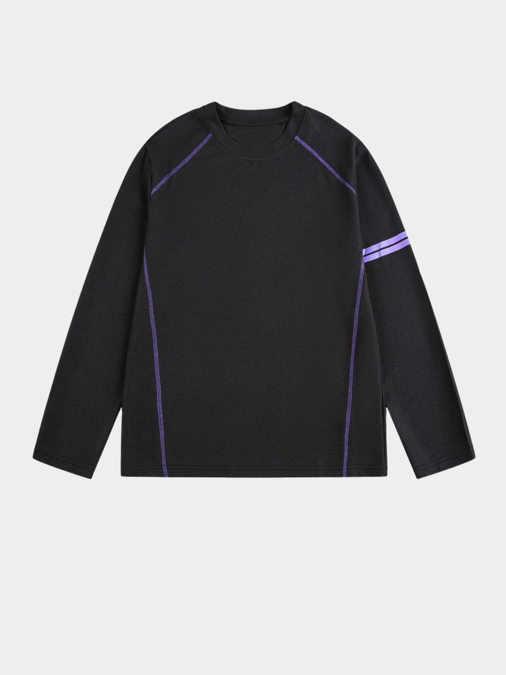 QuietMove - Unisex Crew Neck Long Sleeve Athletic T-Shirt
