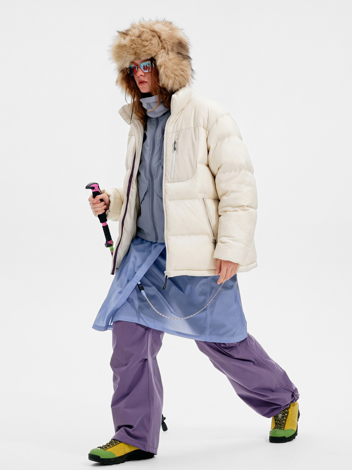 Mesaflat - Water-Repellent Insulated Stand Collar Insulated Jackets