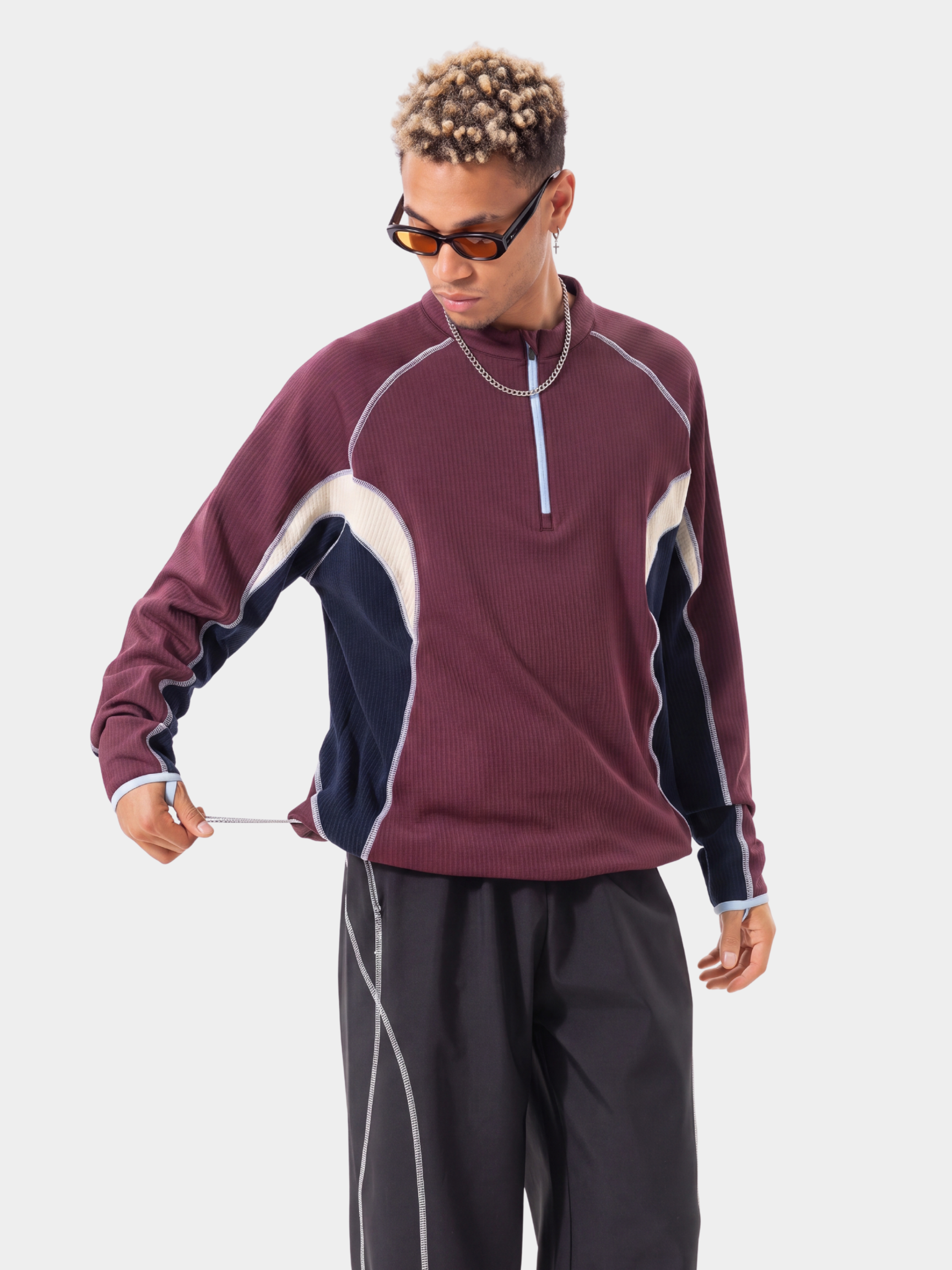 WarmKnit - Antibacterial Thermal Fleece Long Sleeve Sweatshirt