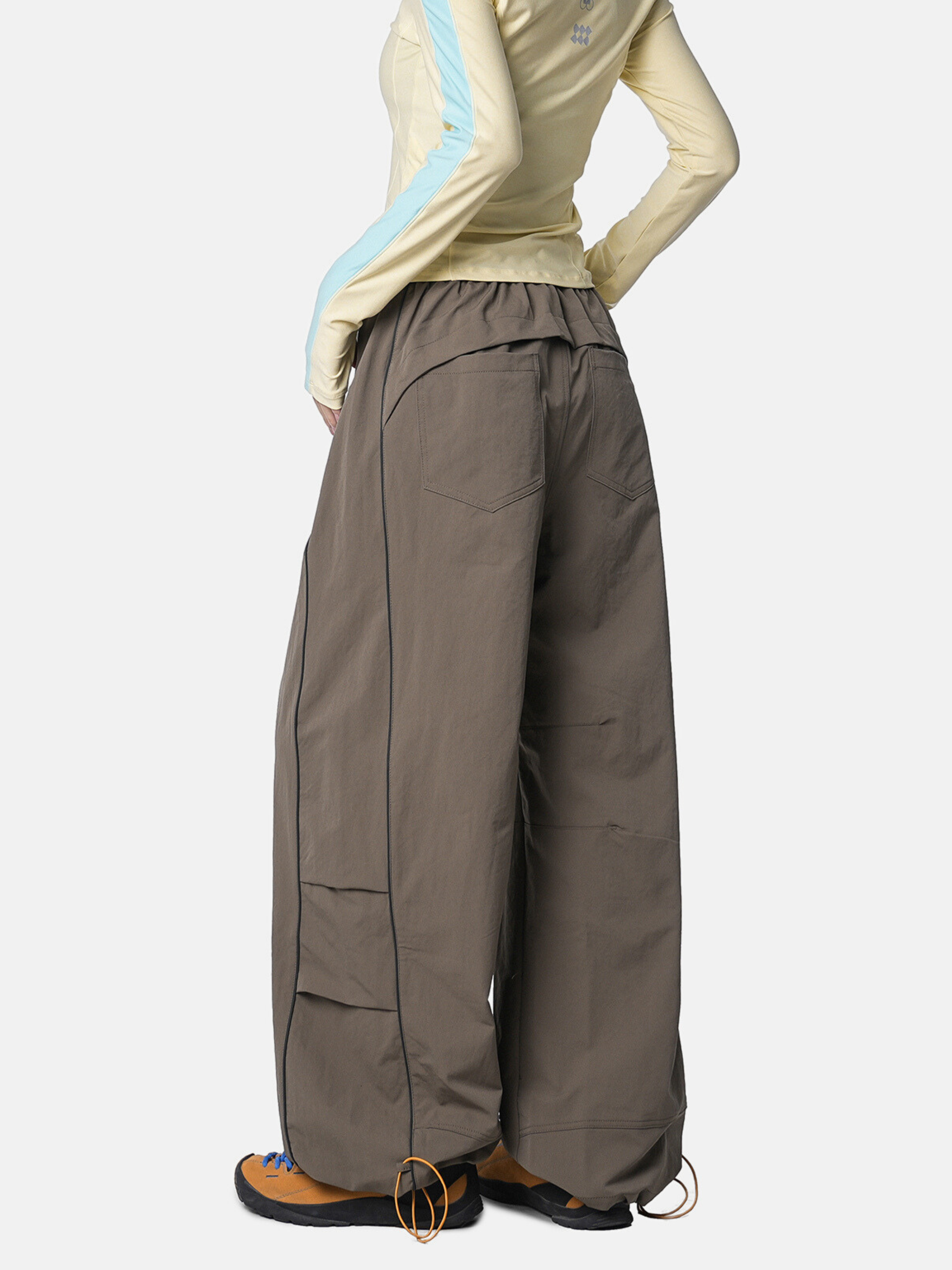 Earthtrail - Women's Straight-Leg Wide Cargo Paratrooper Pants