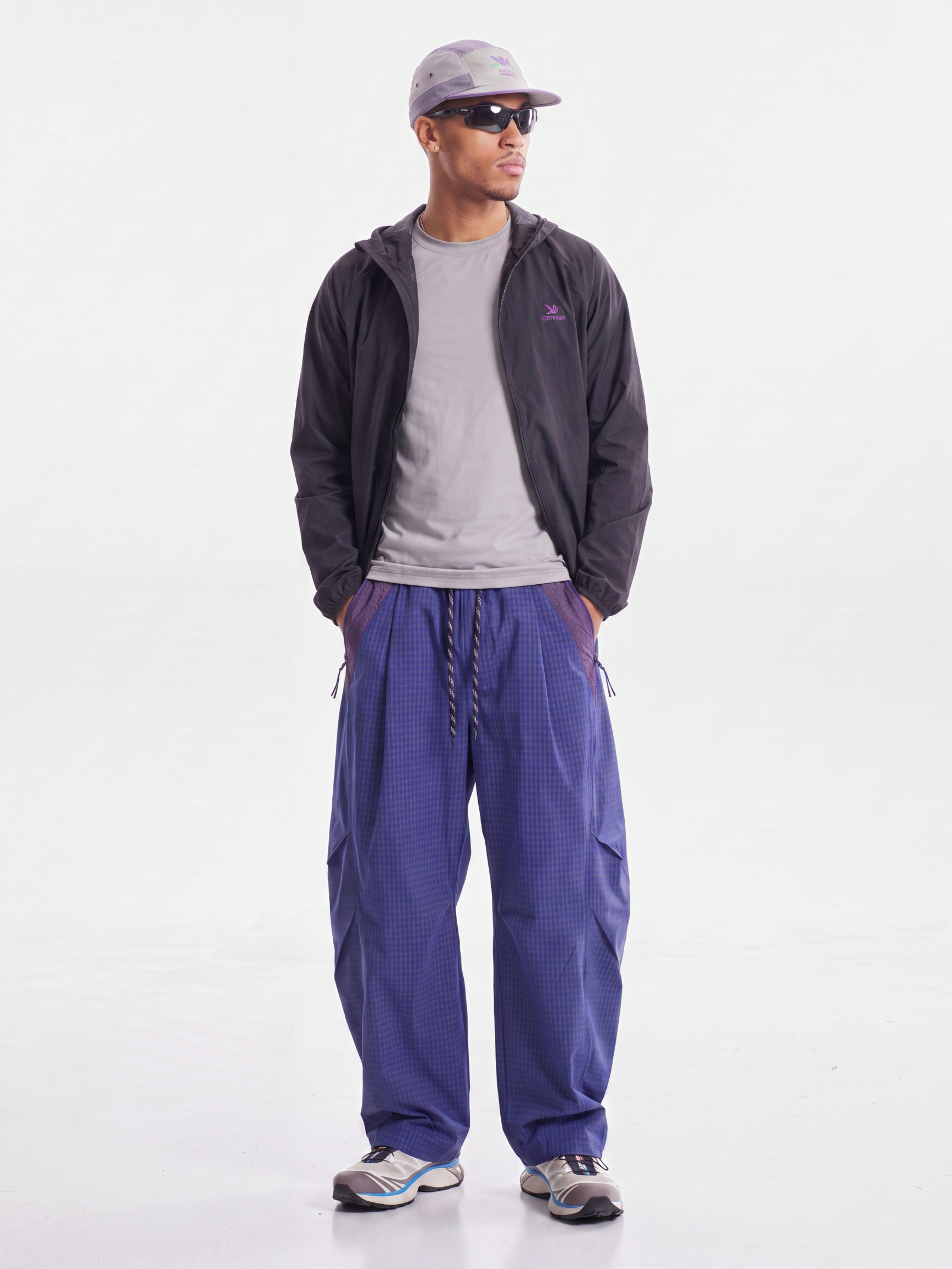 Rhythm - Water-Repellent Quick-Dry Cargo Parachute Pants