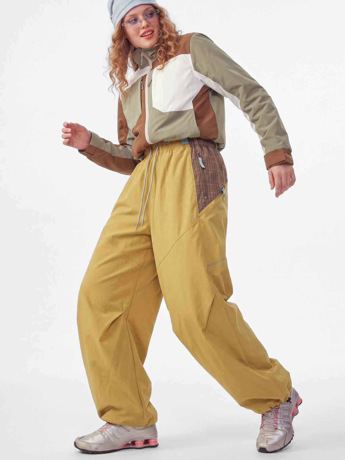 HeatKit - Unisex Water-Repellent Breathable Color-Block Utility Pants