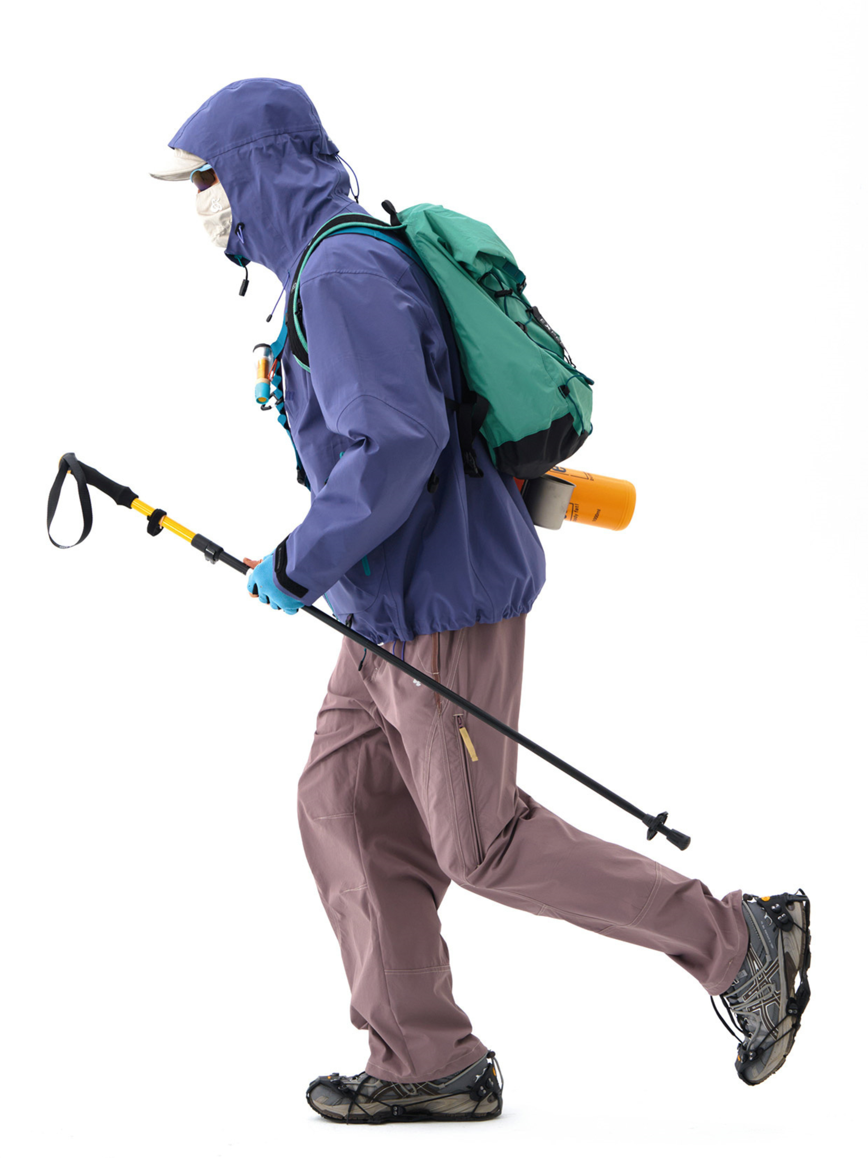 CampFlask - Men's 3-Layer Waterproof Hard Shell Jacket