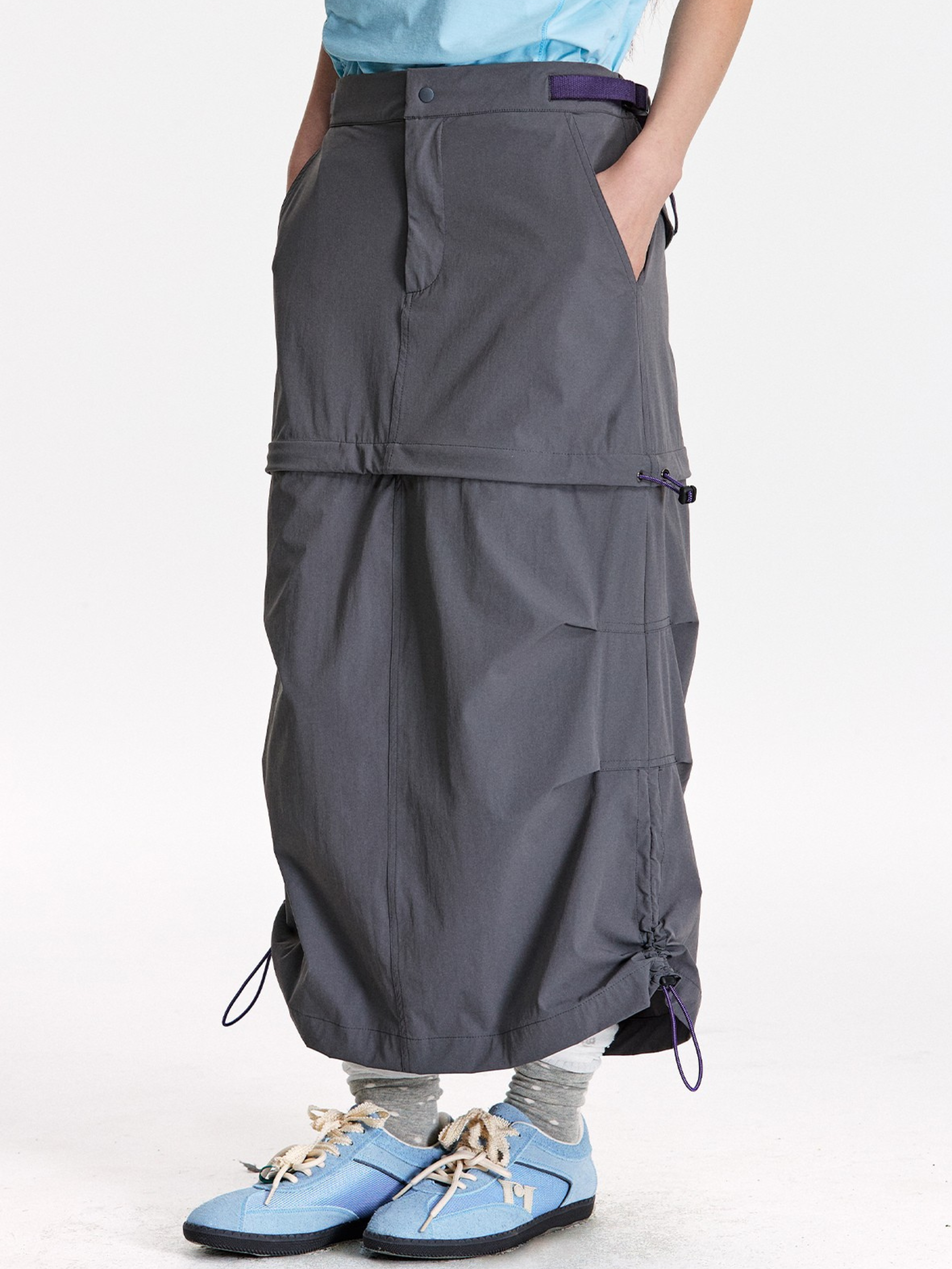 Emberfield - Women's Water-Repellent Detachable-Hem Utility Skirt