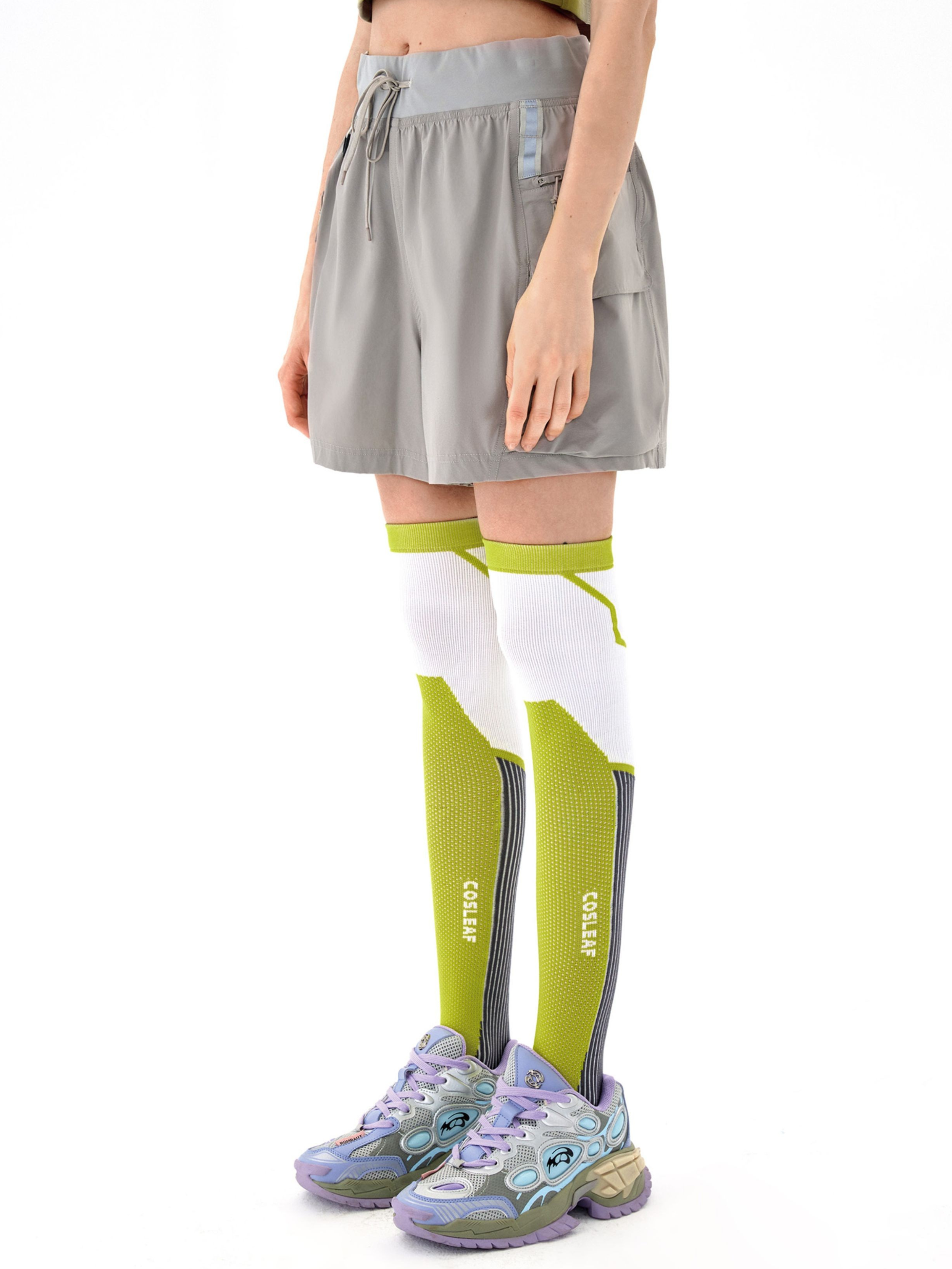 Cougarnest - Women's Drawstring Reflective Quick-Dry Shorts