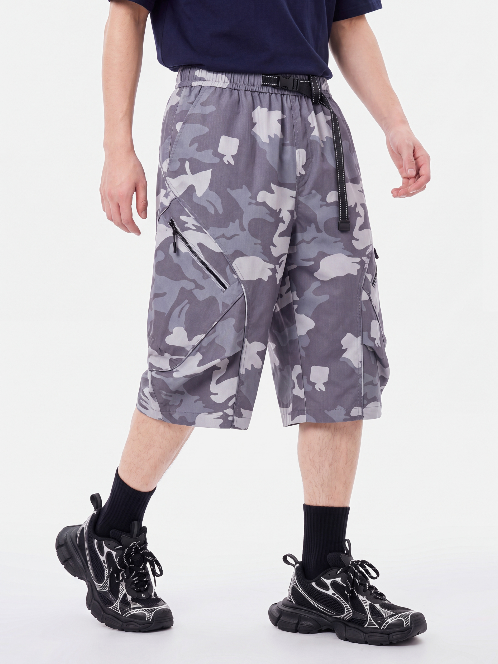 CamoDrift - Unisex UPF 50+ Water-Repellent Camo Wide-Leg Utility Pants
